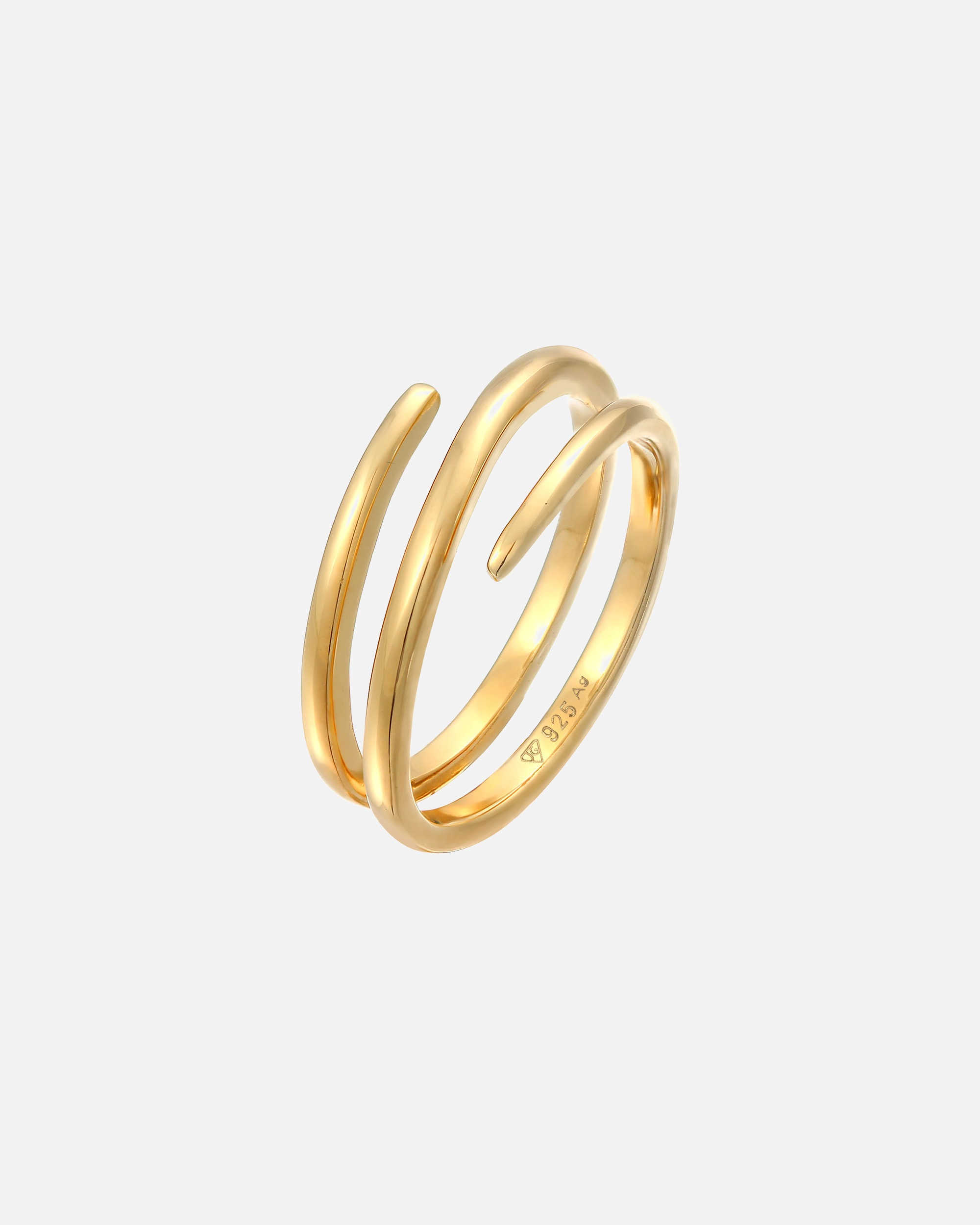 Bague for FemmeElliFemmes Déclaration Filigrane Enroulé en Argent Sterling 92548