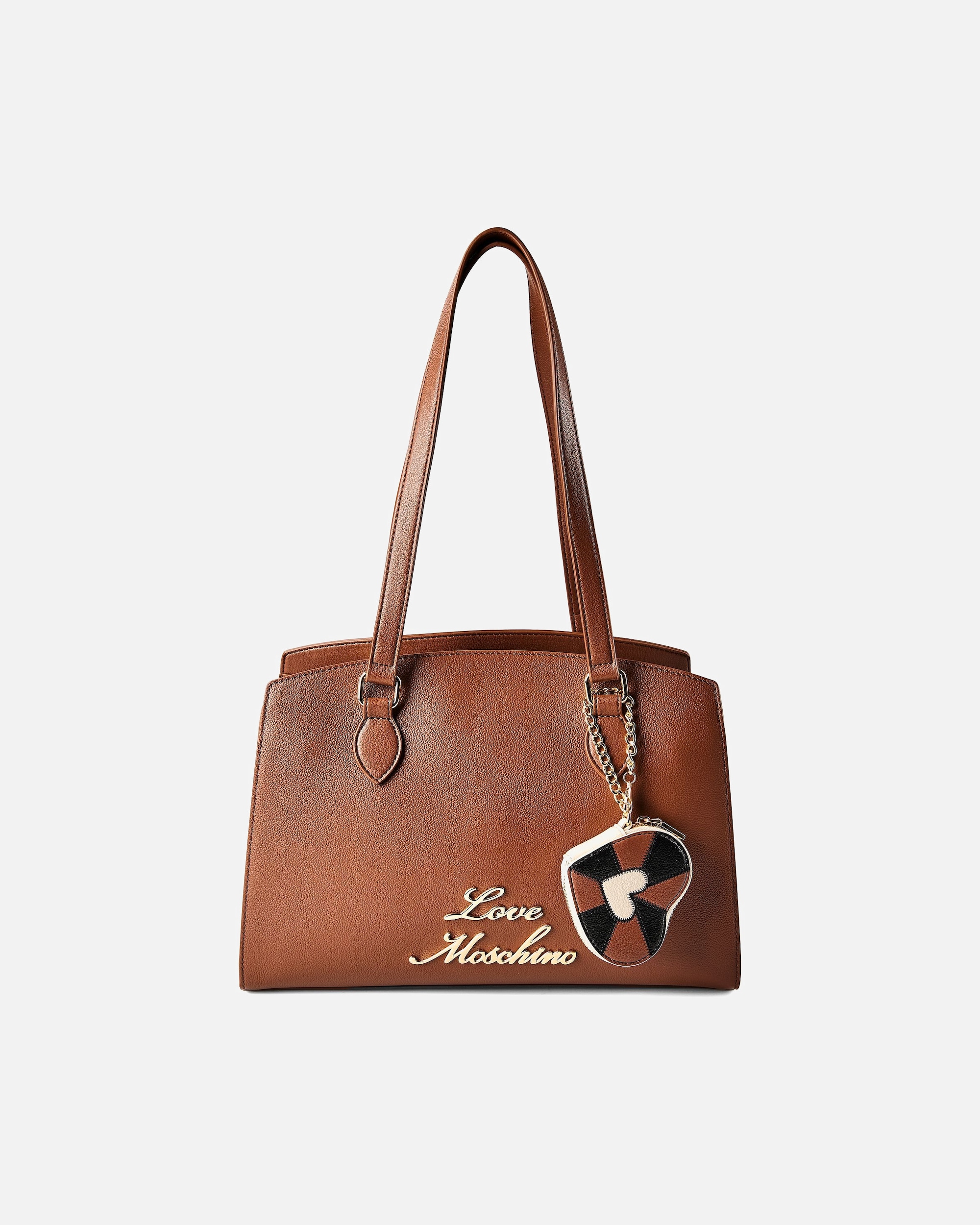 Sac for FemmeLove MoschinoHeart Charm Sac à main porté épaulebrown - brown