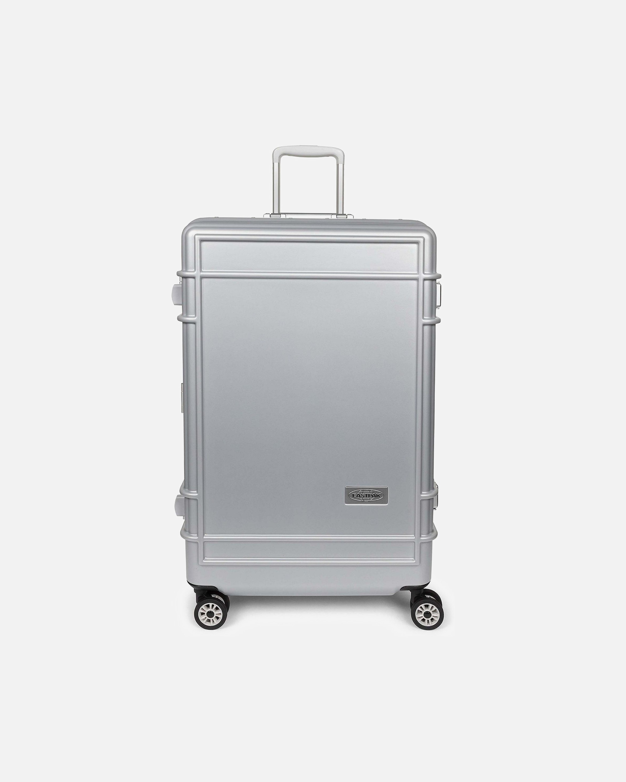 Trolley für Männlich Eastpak Resist'r Case 4 Rollen Trolley M 69 cm metal silver