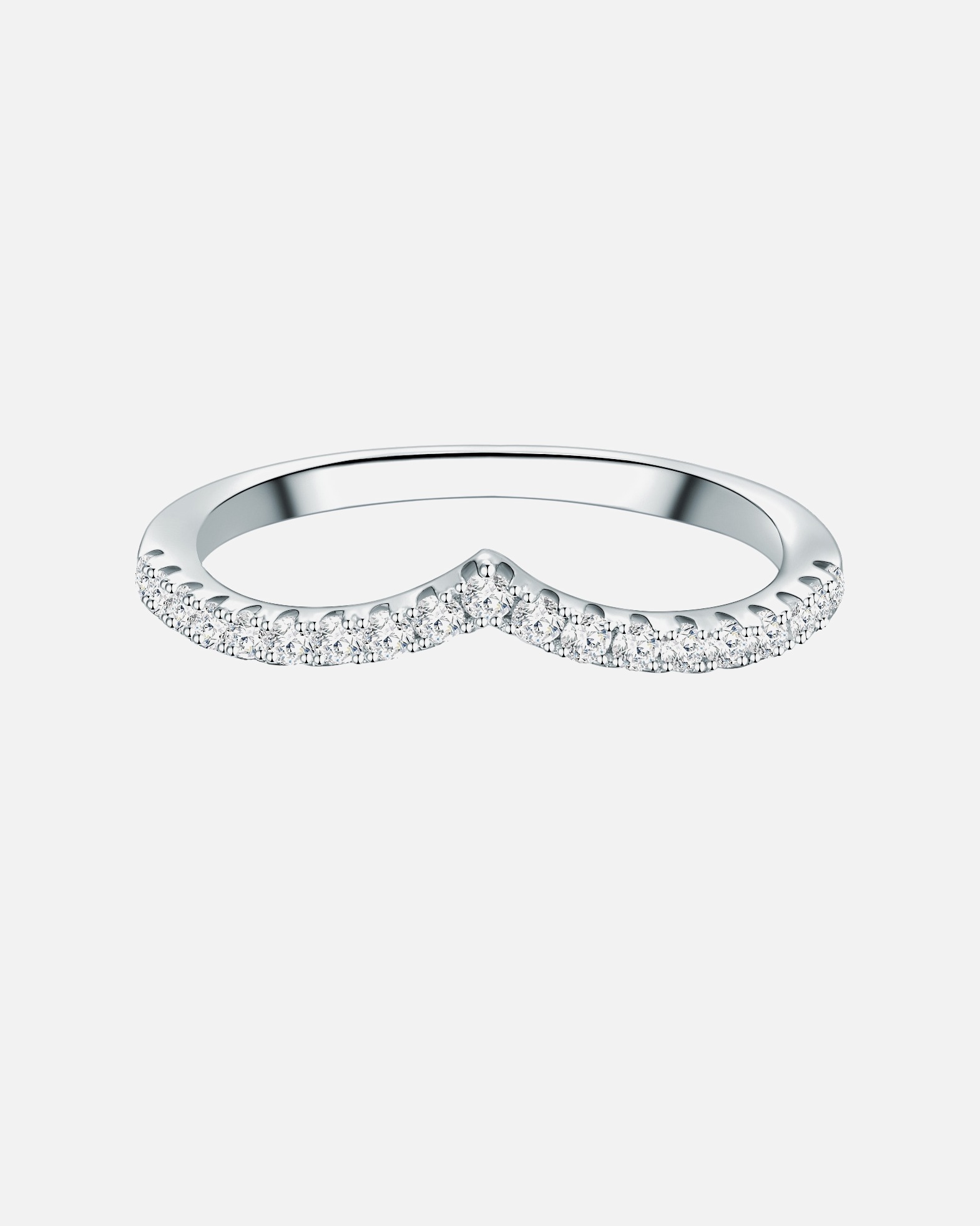 Bague for FemmeTrilaniBague en argent Argent sterling Oxyde de zirconium (CZ) en Argent58