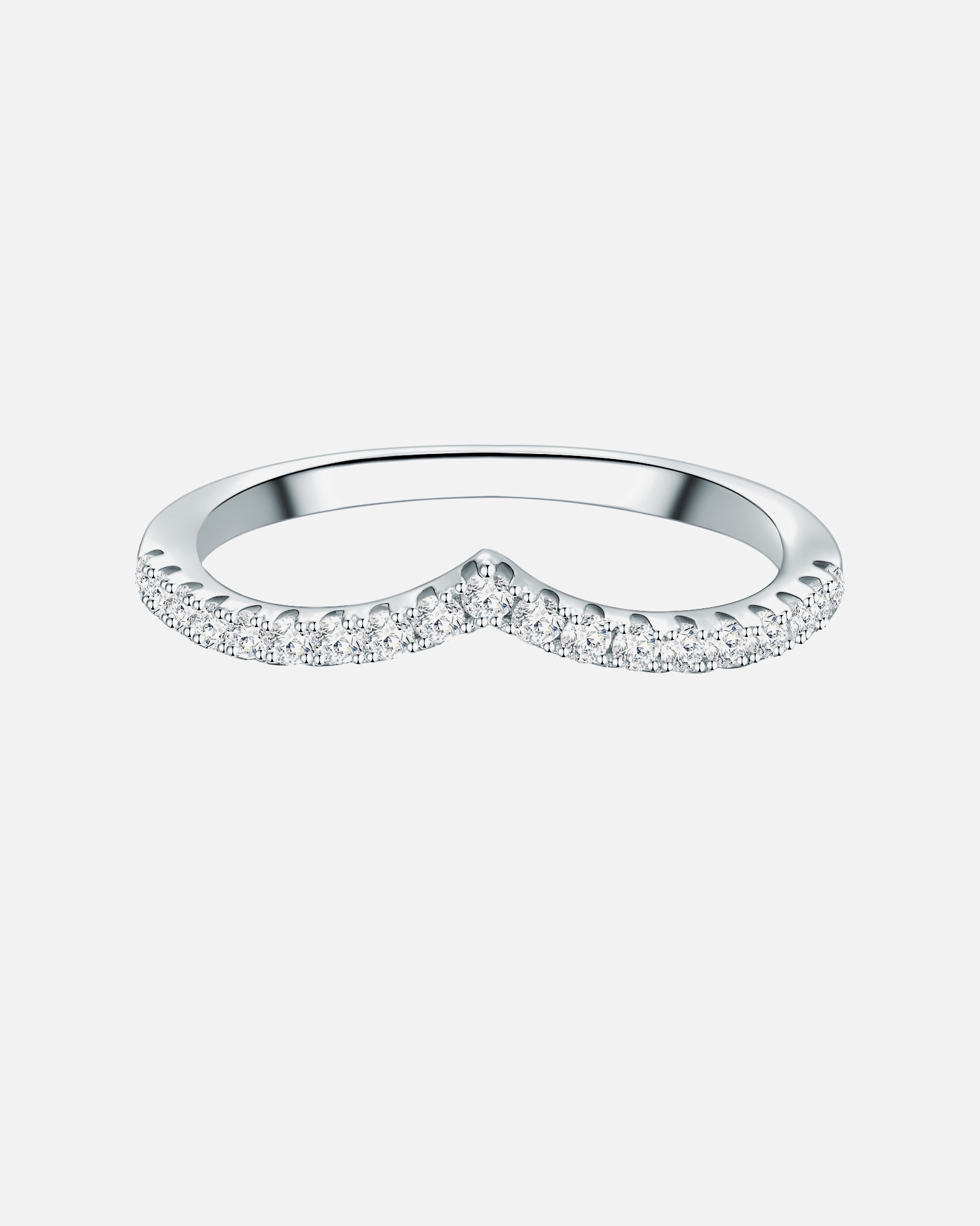 Bague for FemmeTrilaniBague en argent Argent sterling Oxyde de zirconium (CZ) en Argent60
