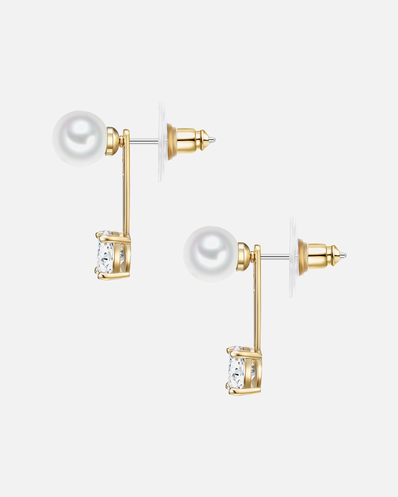 Boucle d'oreilles for FemmeLulu & JaneBoucles d´oreilles Laiton Verre Cristal Perles organiques en Argent22,2 mm