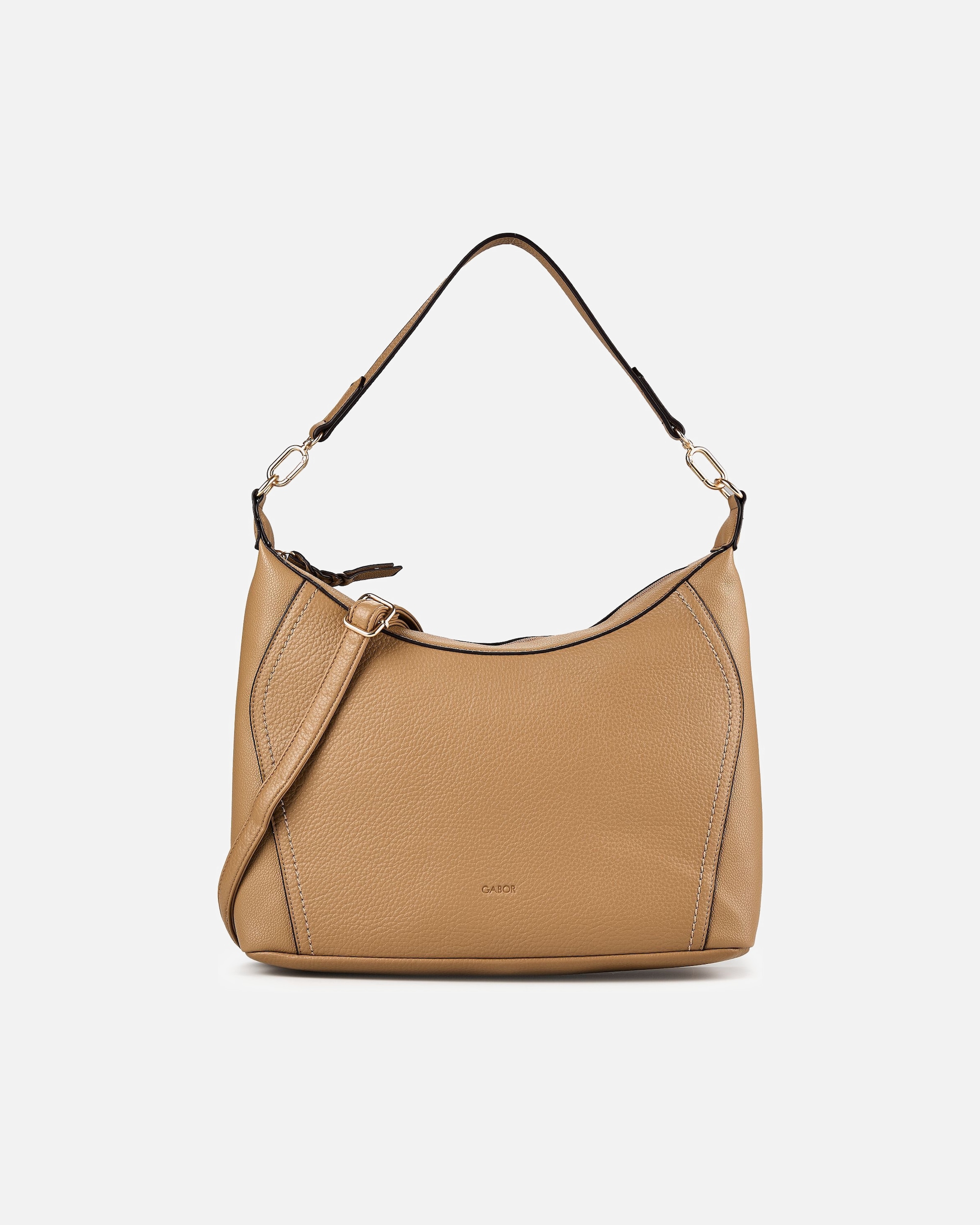 Tasche für Weiblich Gabor Adelina Schultertasche camel