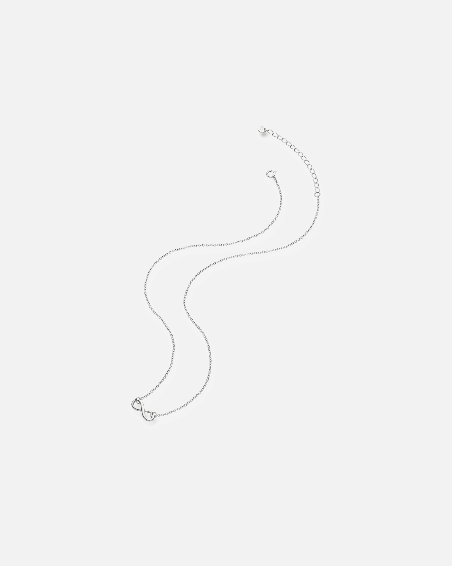 Collier for FemmeGlanzstücke MünchenCollier en argent Infinity Argent sterling en Or jaune40,0 cm Basiskette + 5,0 cm Verlängerung