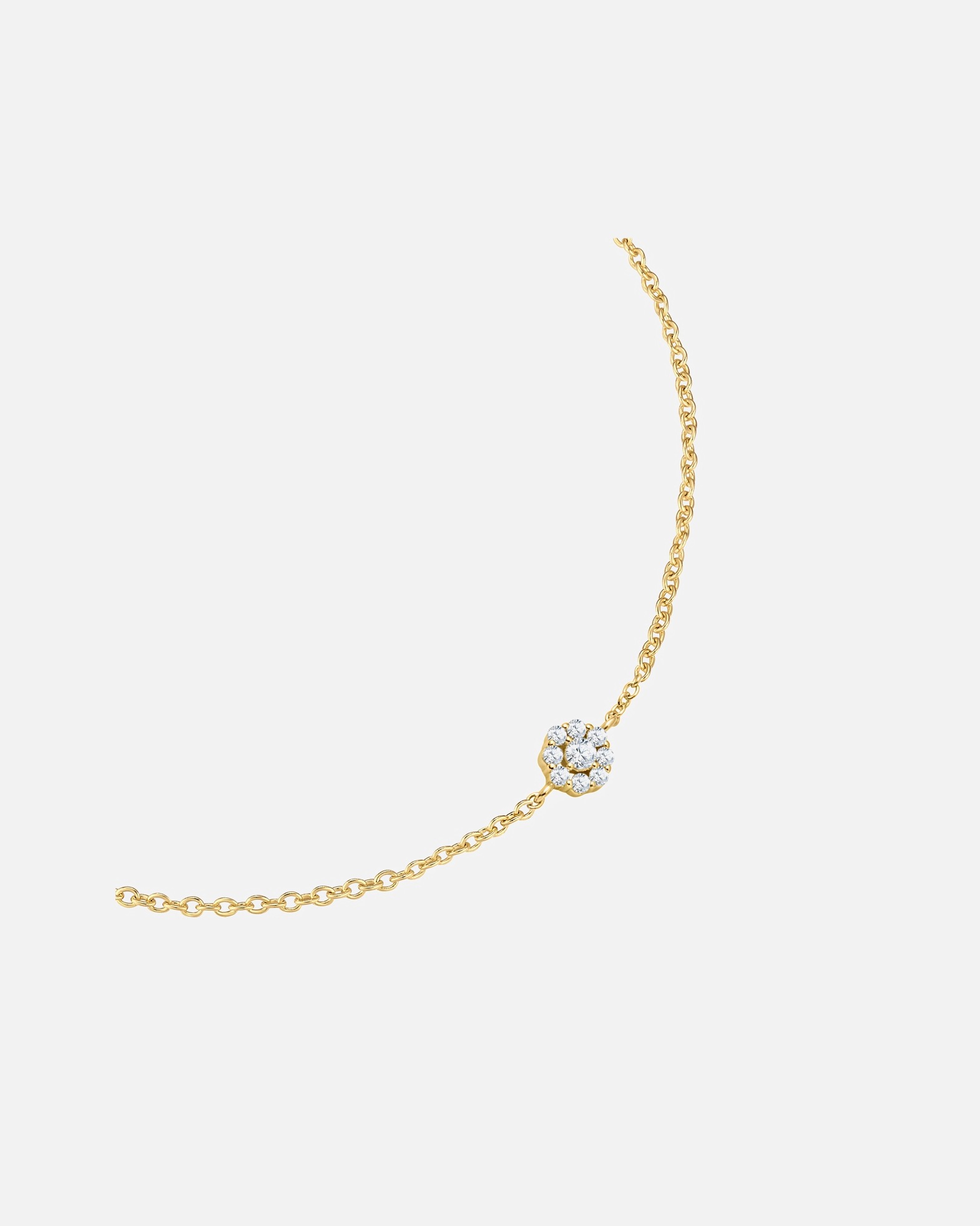 Bracelet for FemmeGlanzstücke MünchenBracelet en Argent sterling en Or jaune17,0 cm Basislänge + 3,0 cm Verlängerung