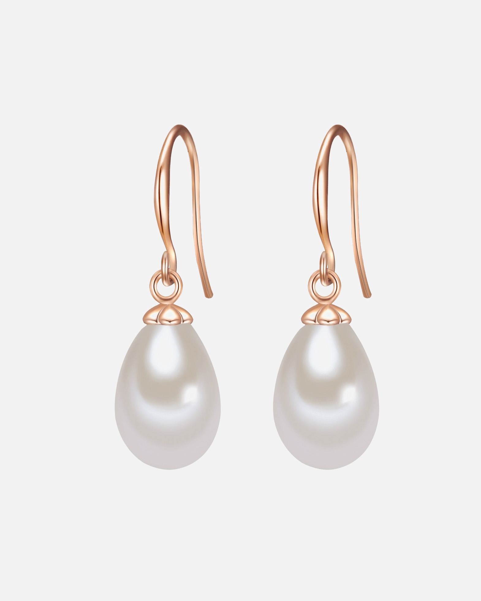 Boucle d'oreilles for FemmeBoucles d'oreille en perle Métal Perles organiques en Or rose31,3 mm