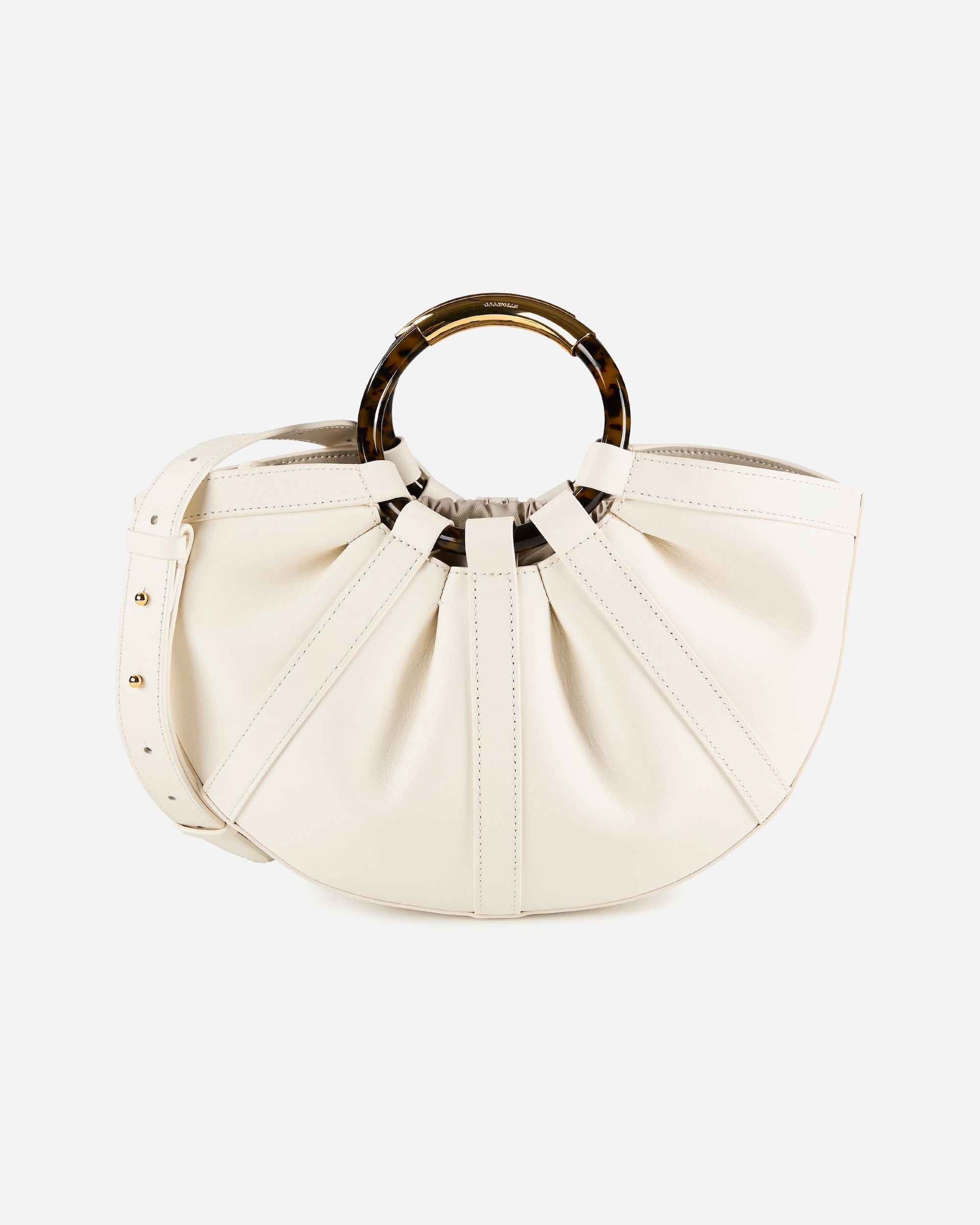 Tasche für Männlich Coccinelle Shell Shopper pearl