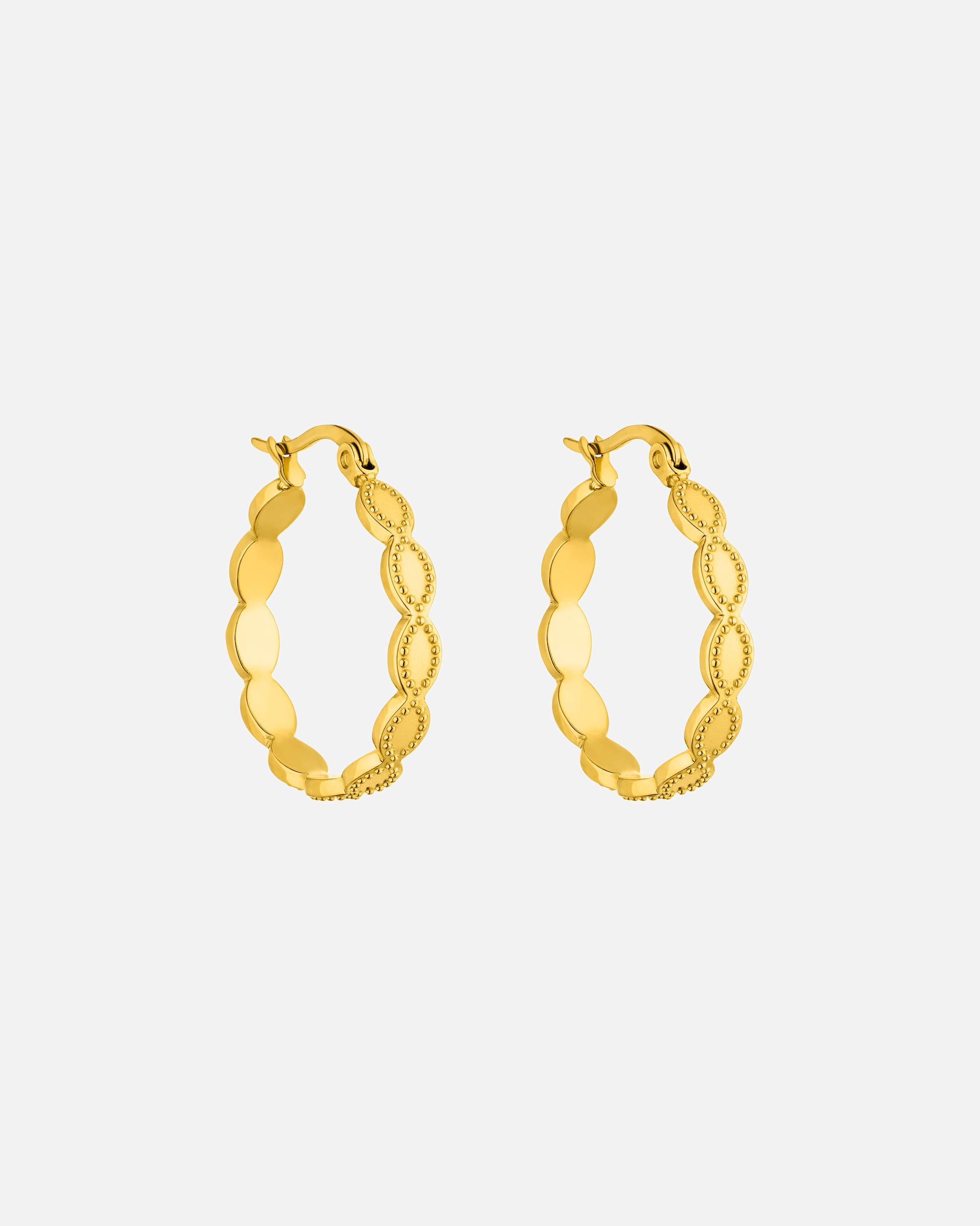 Ohrringe für Weiblich Purelei Koko Ohrringe 100% Edelstahl Gold