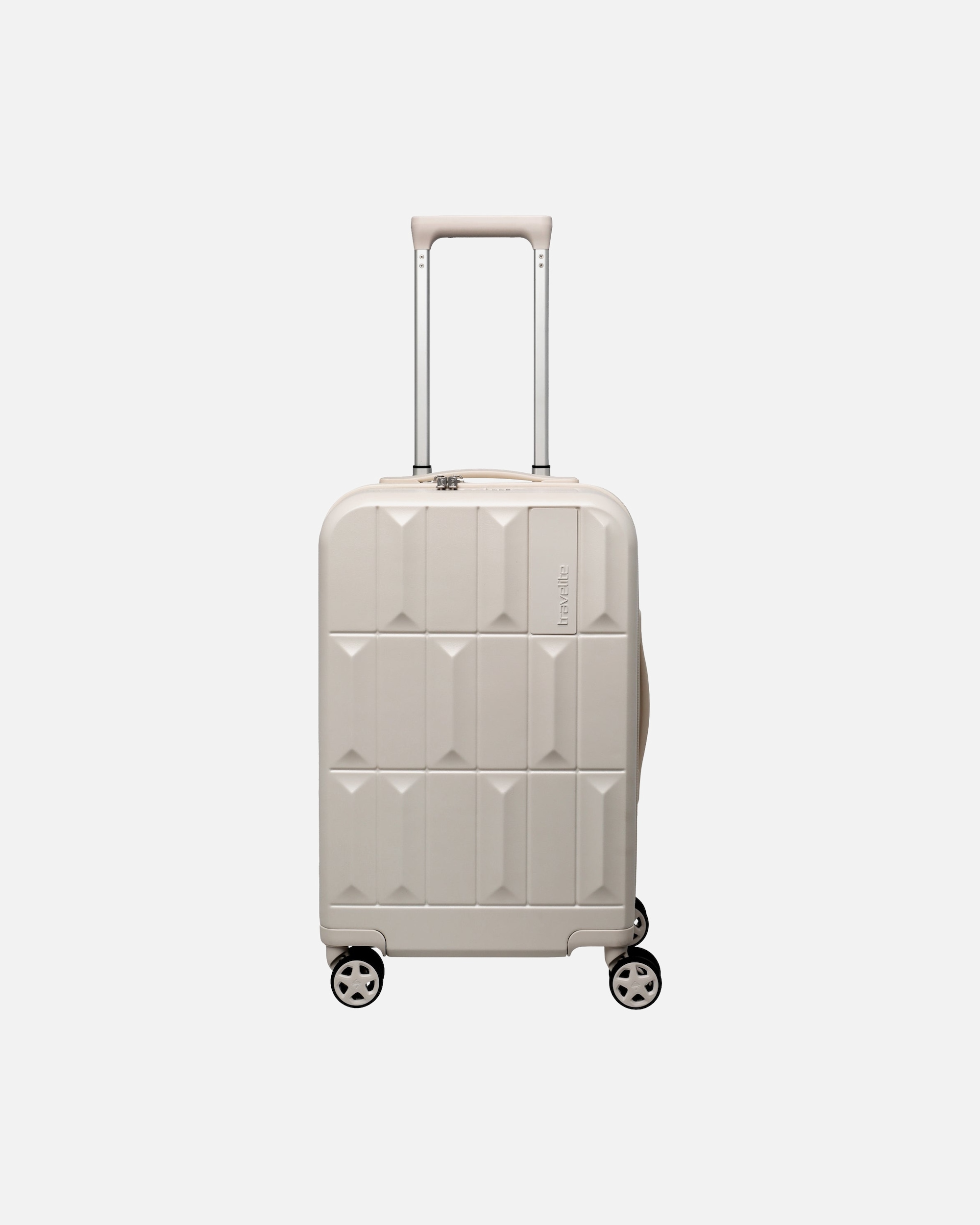 Valise trolley for HommeTravelitePanello 4 roulettes Trolley de cabine 55 cmivory