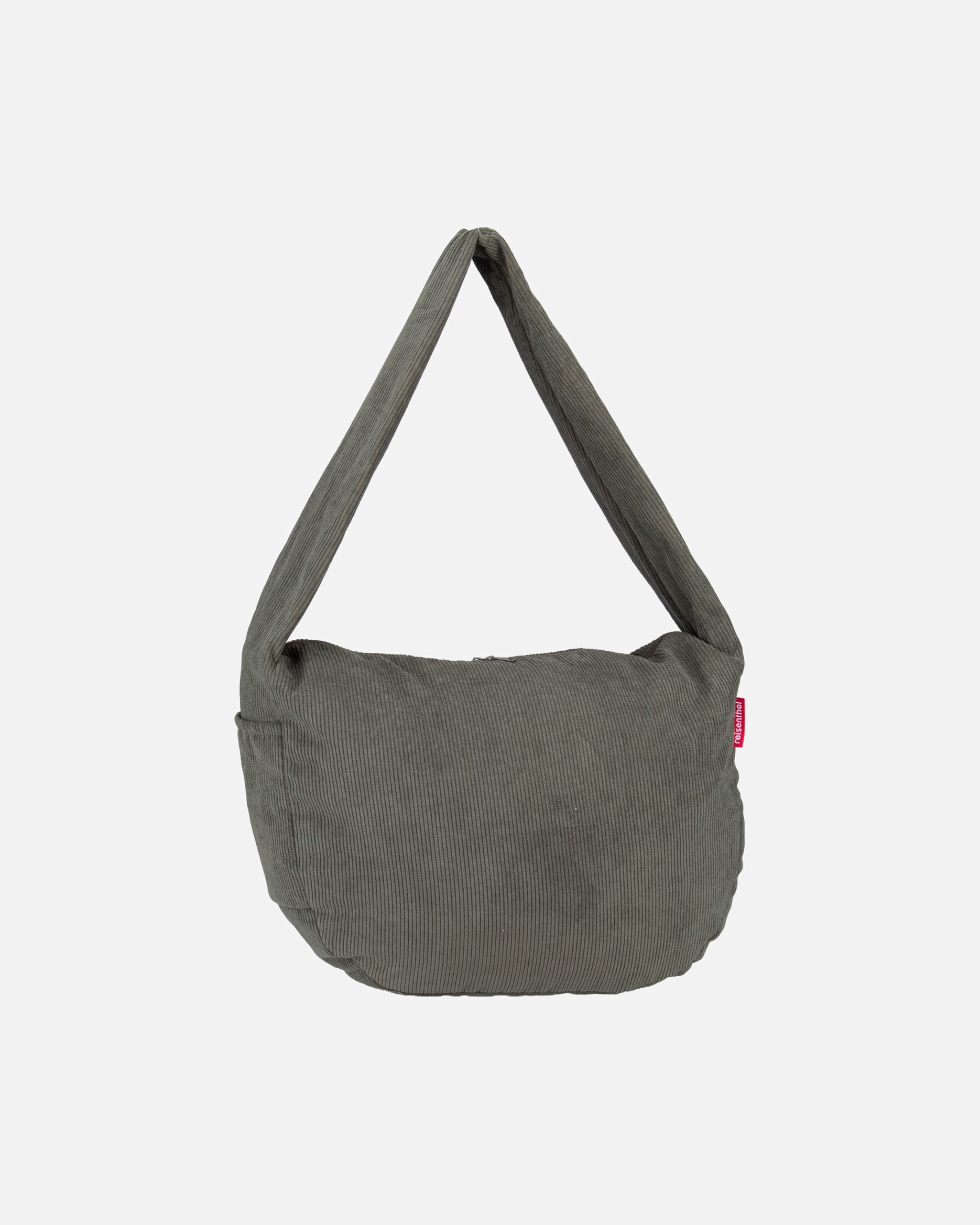 Handtasche für Weiblich Reisenthel Moonbag Schultertasche cord dark matcha