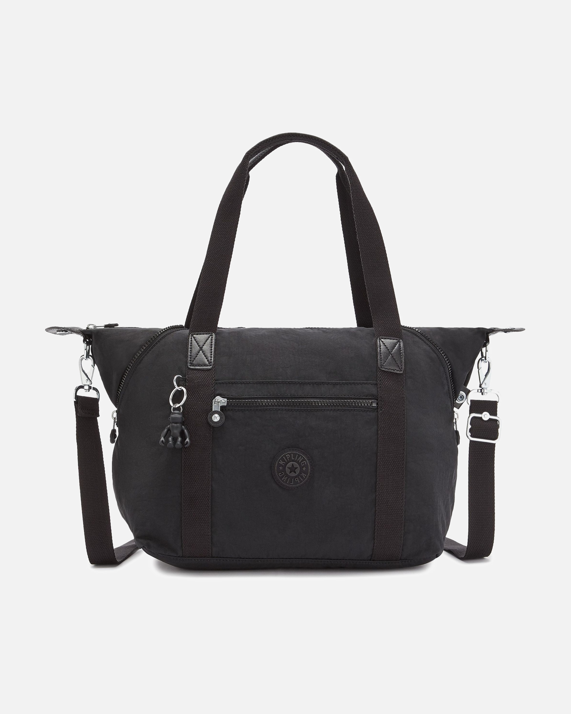 Tasche für Weiblich Kipling Basic Schultertasche black noir
