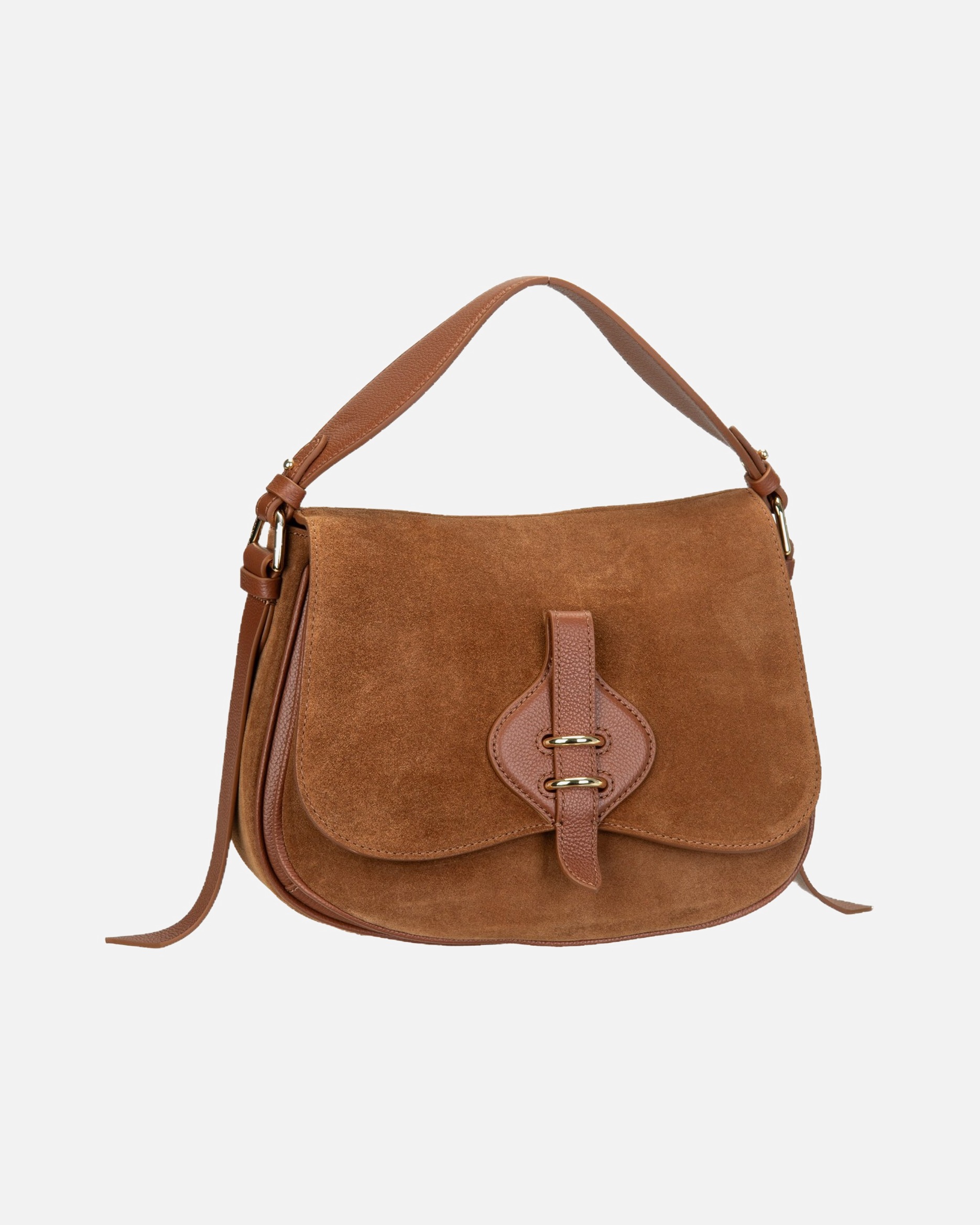 Rucksack für Weiblich Coccinelle Mavery Schultertasche cognac-cognac