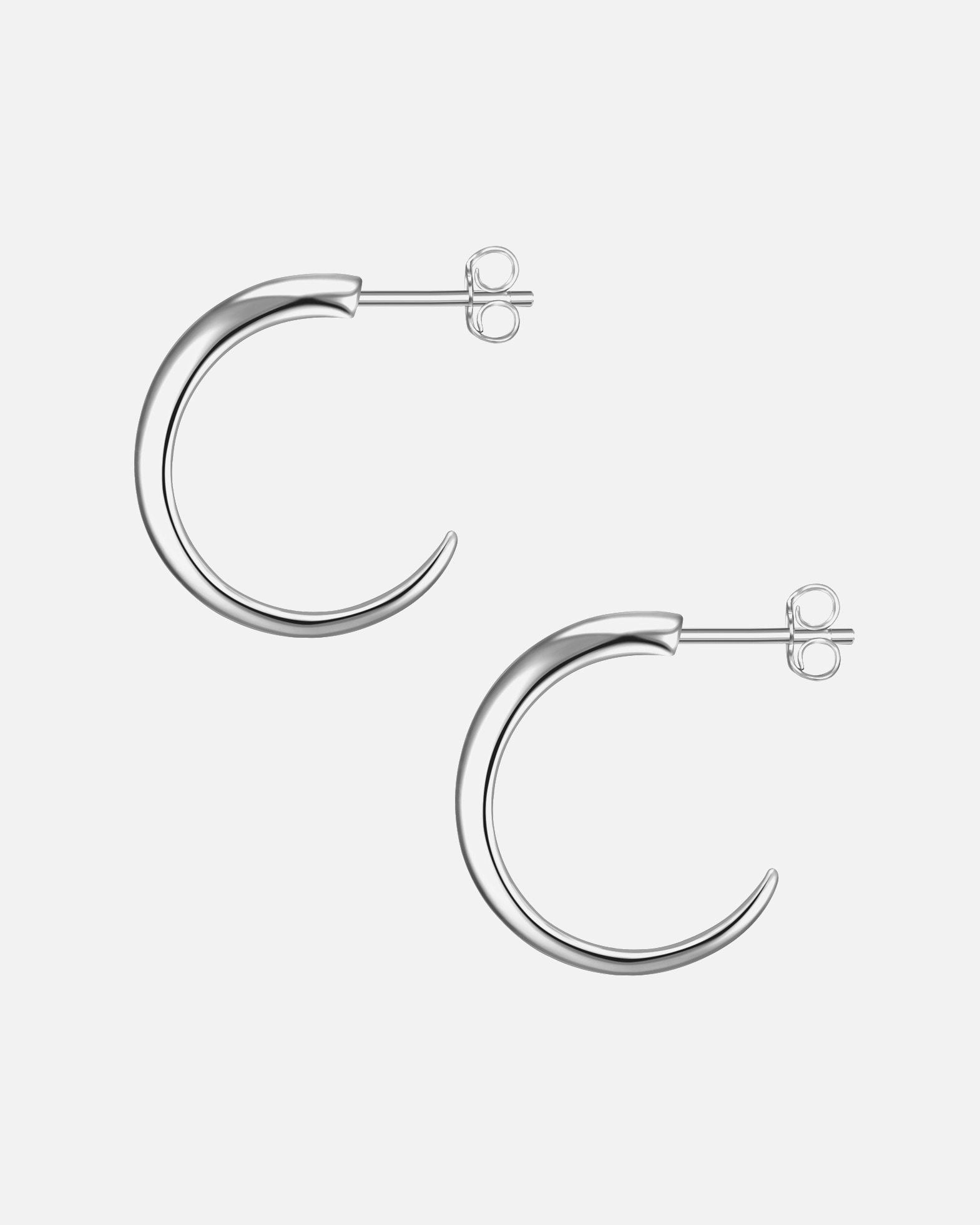 Ohrringe für Weiblich Glanzstücke München Creolen Sterling Silber in Gelbgold 16,9 mm