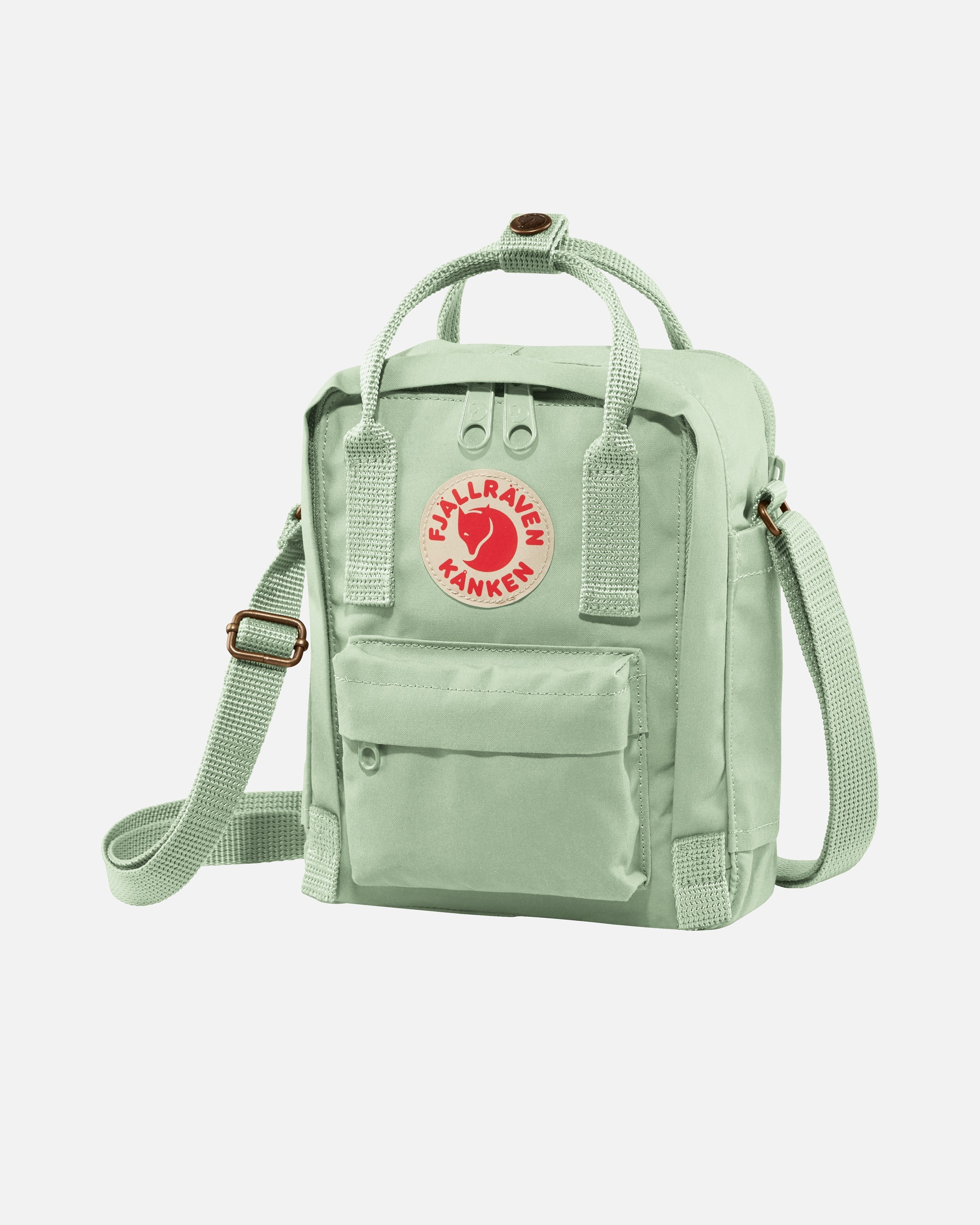 Tasche für Weiblich Fjällräven Kanken Umhängetasche mint green