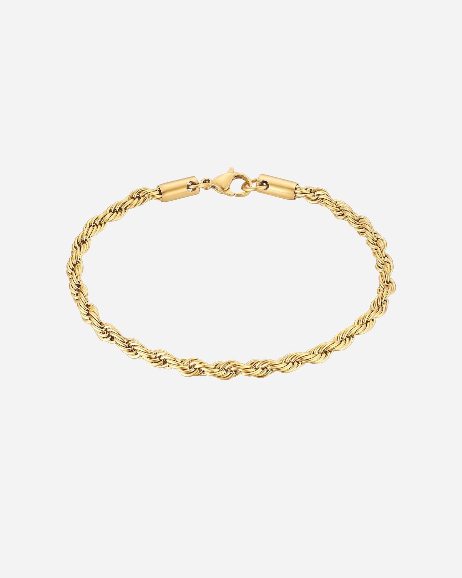 Armband für Männlich True Rebels Armband aus Edelstahl in gelbgold 19 cm