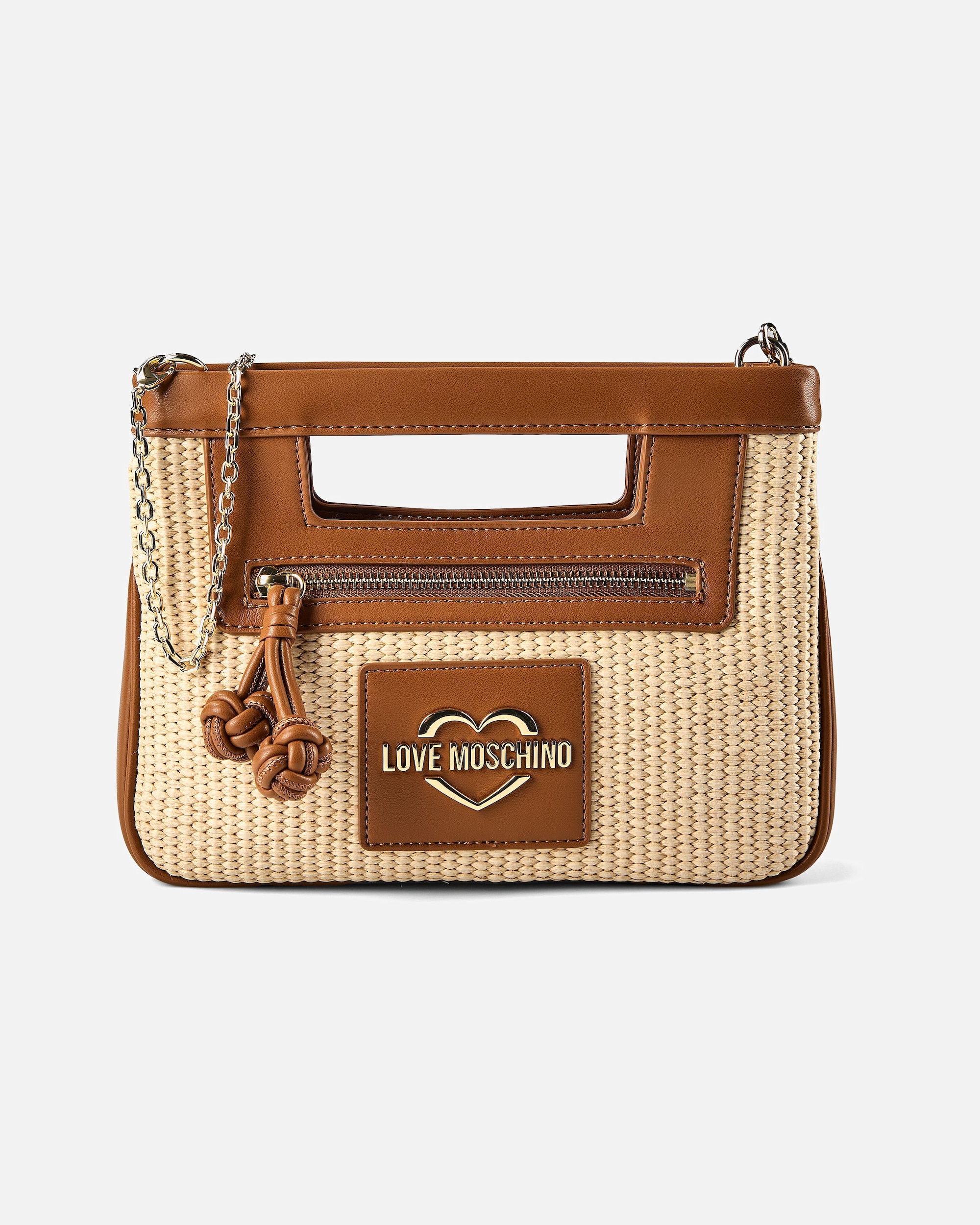 Sac for FemmeLove MoschinoStraw Chic Sac porté mainnatural - hide