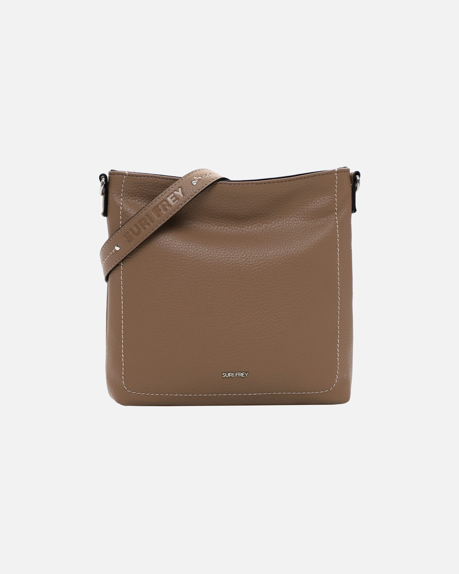 Clutch für Weiblich SURI FREY Umhängetasche SFY Henny Taupe