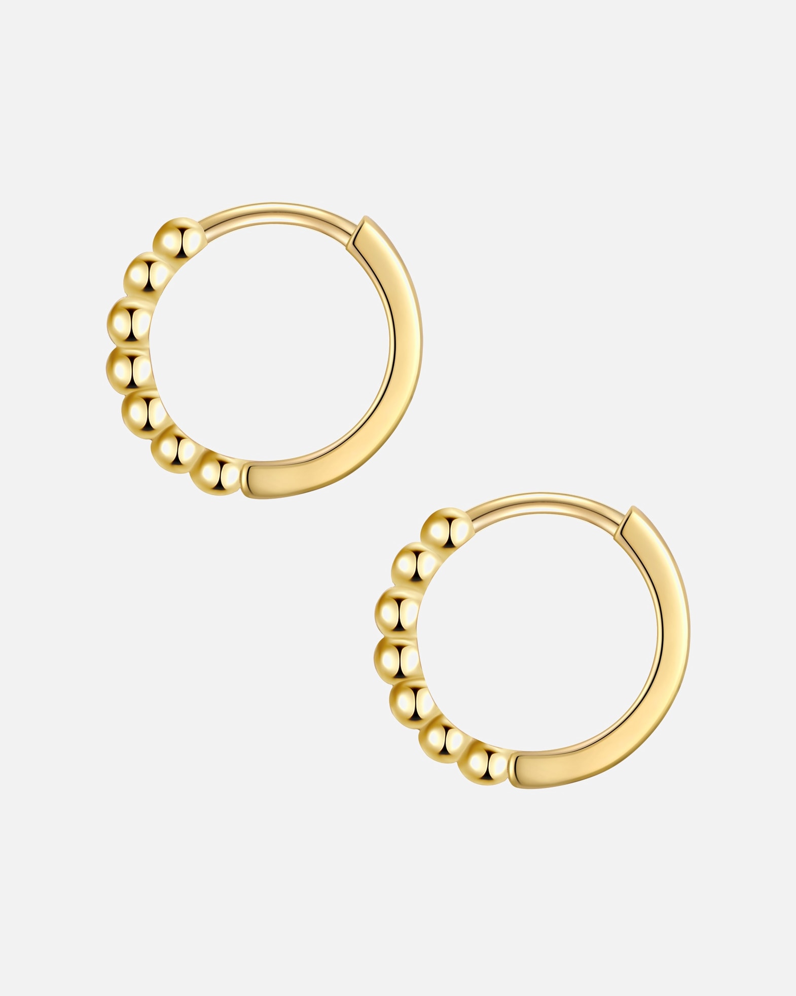 Créoles for FemmeGlanzstücke MünchenBoucles d´oreilles en Argent sterling en Or jaune12,5 mm