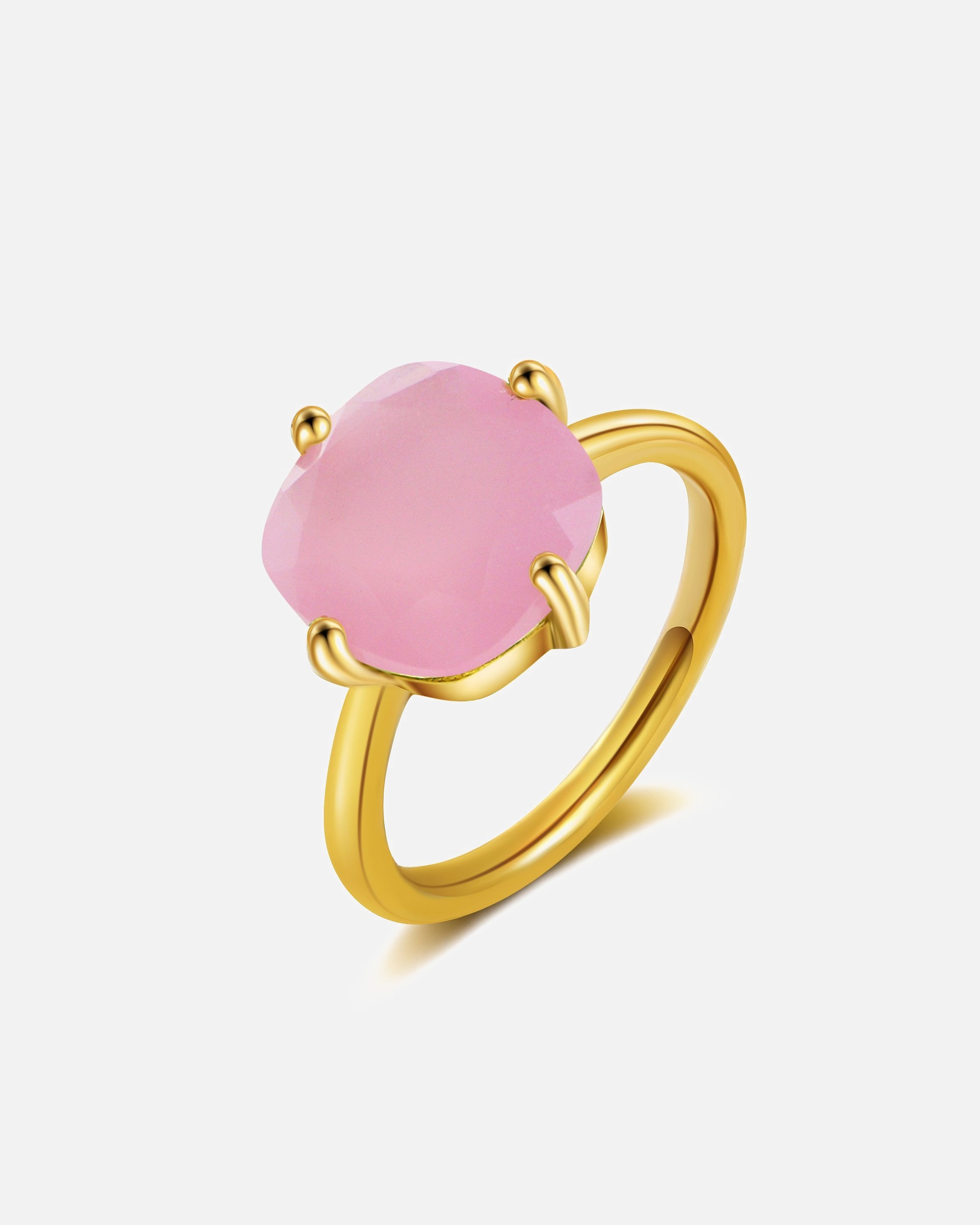 Ring für Weiblich Ailoria ÉGLANTINE Ring Rosa Chalcedon 57