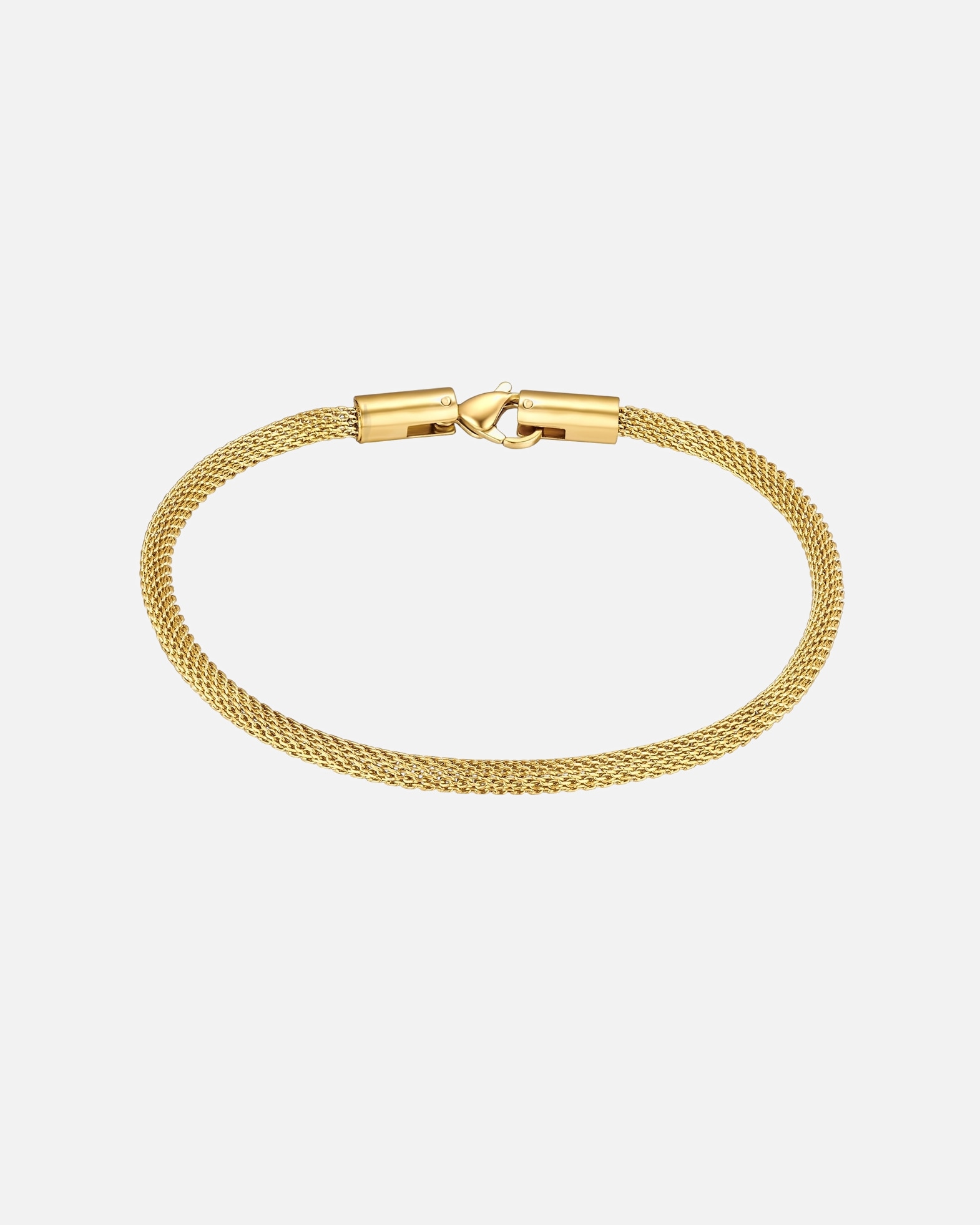 Bracelet for HommeTrue RebelsArmband Edelstahl gelbgold21 cm