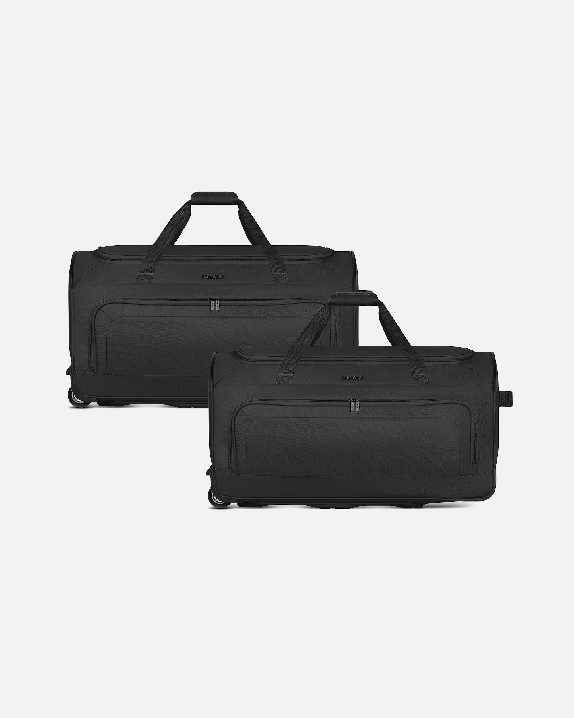 Valise for HommeDuffle Essentials Set de sacs de voyage à 2 roulettes 2pcs.black