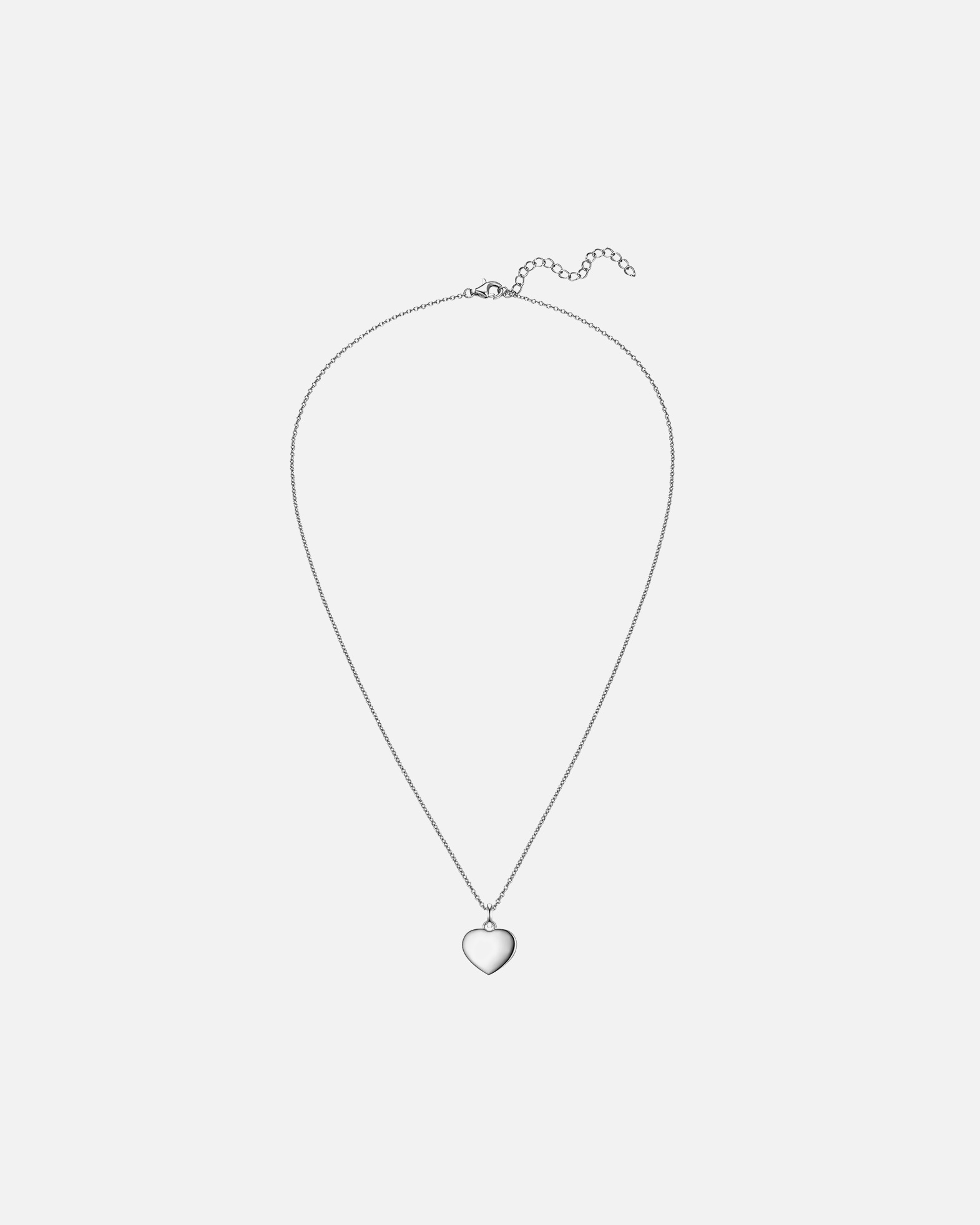 Collier for FemmeRafaela DonataChaîne Coeur en Argent sterling en Argent42,0 cm Basiskette + 5,0 cm Verlängerung