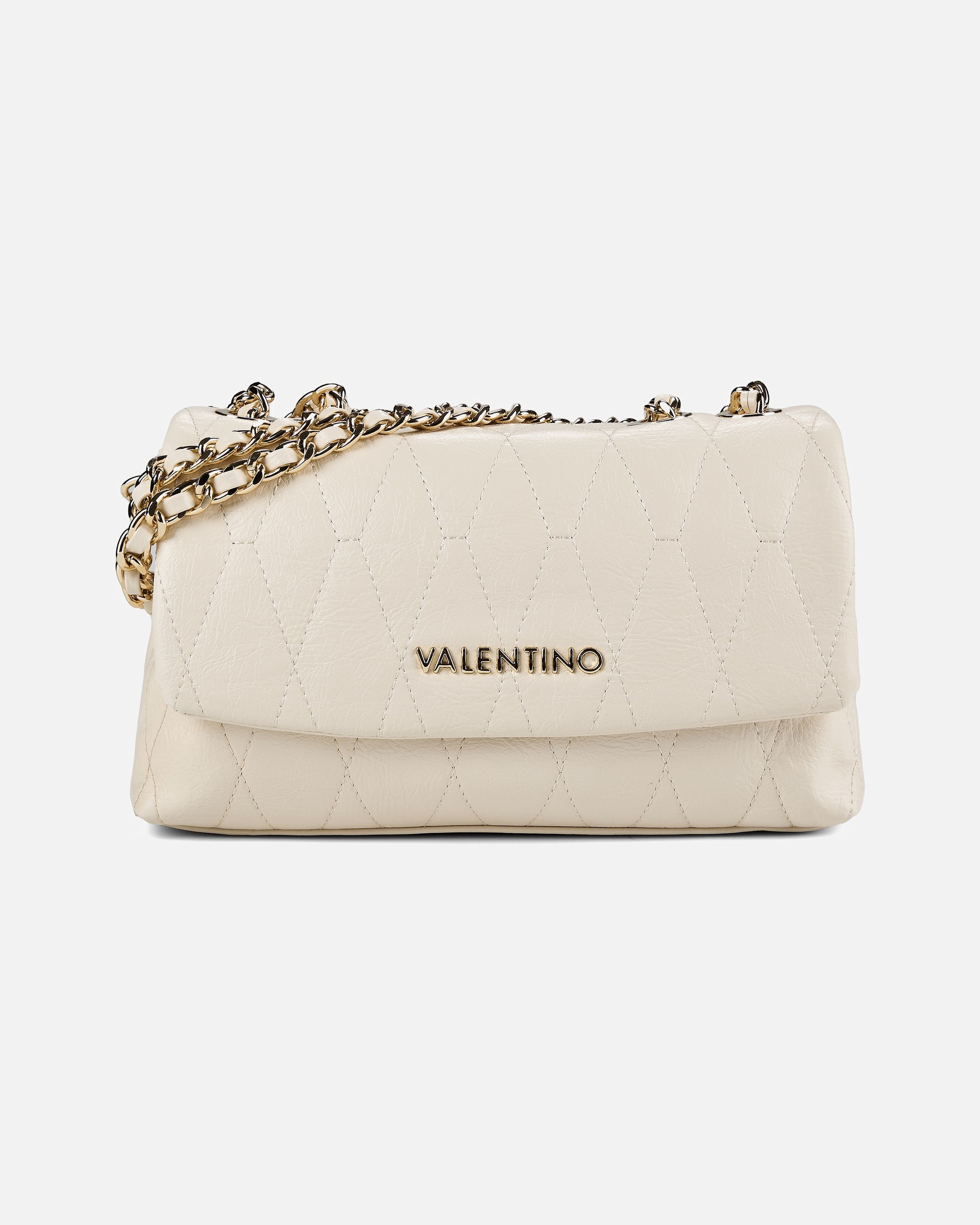Handtasche für Weiblich Valentino by Mario Valentino Crystelle Schultertasche ecru