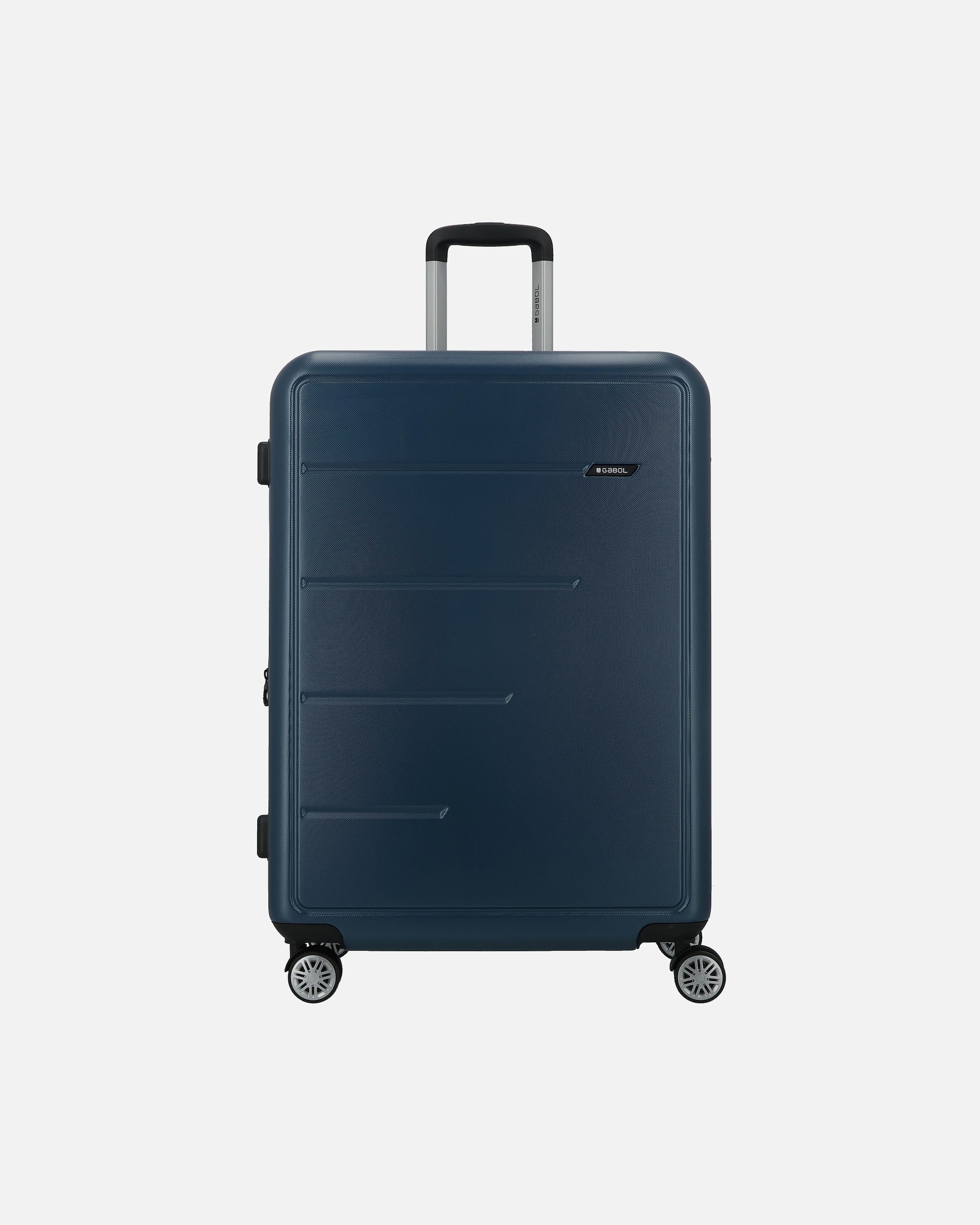 Valise trolley for HommeGabolFuture Plus 4 roulettes Trolley 74 cm avec soufflet d'extensionazul marino