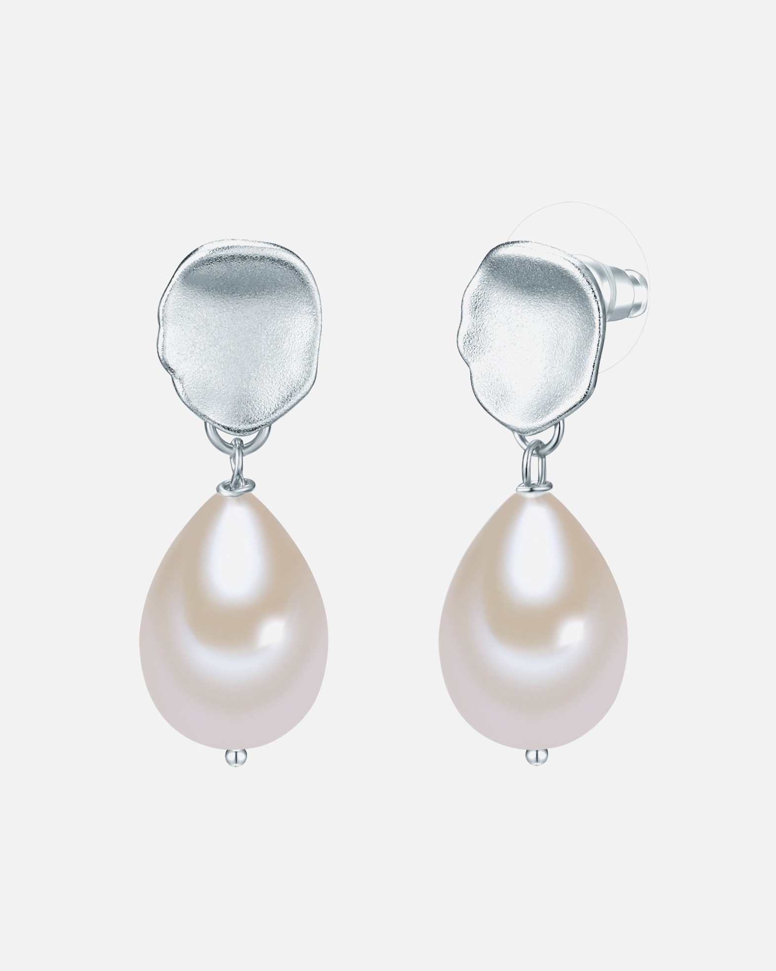 Boucle d'oreilles for FemmeBoucles d´oreilles en Alliage de fer en Argent33,7 mm