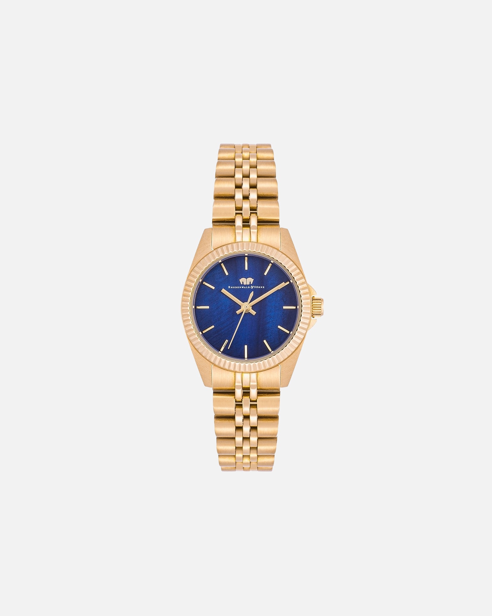 Uhr für Weiblich Armband-Uhr Cassina aus Edelstahl in gelbgold 27,5 mm