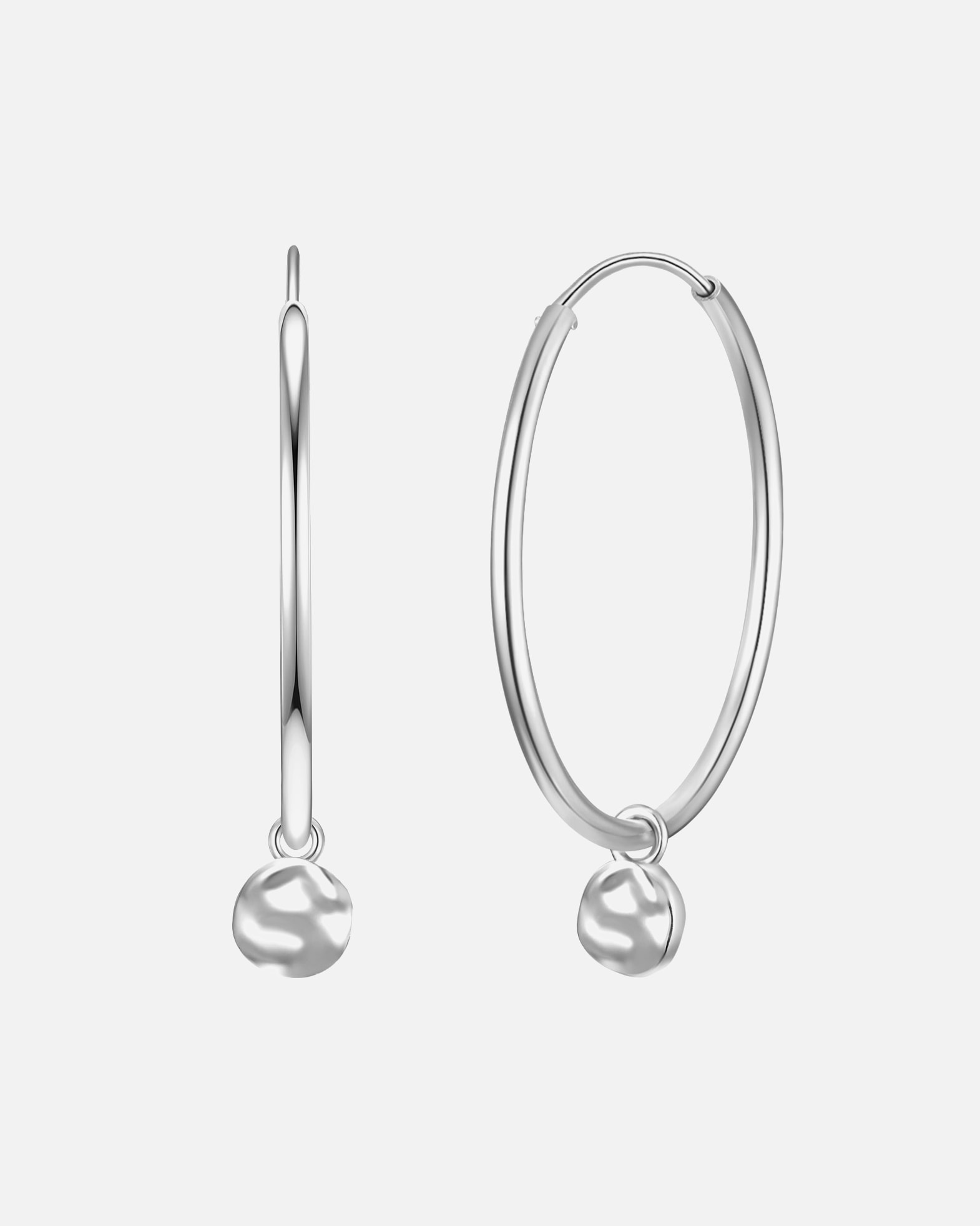 Boucle d'oreilles for FemmeGlanzstücke MünchenCréoles en argent Cercle Argent sterling en Argent8,5 mm