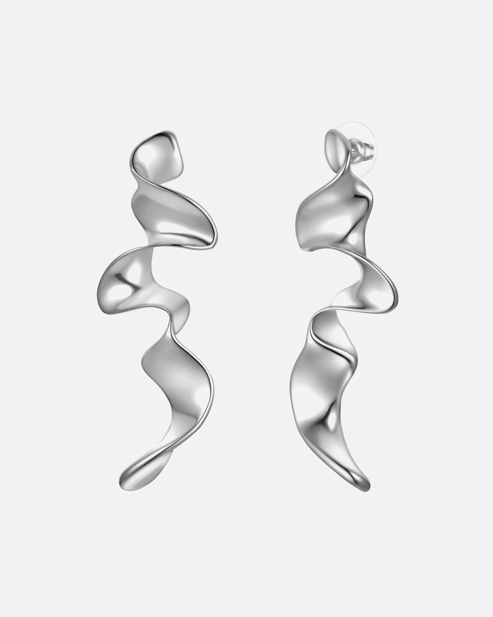 Boucle d'oreilles for FemmeBoucles d´oreilles en Alliage de fer en Argent70,6 mm