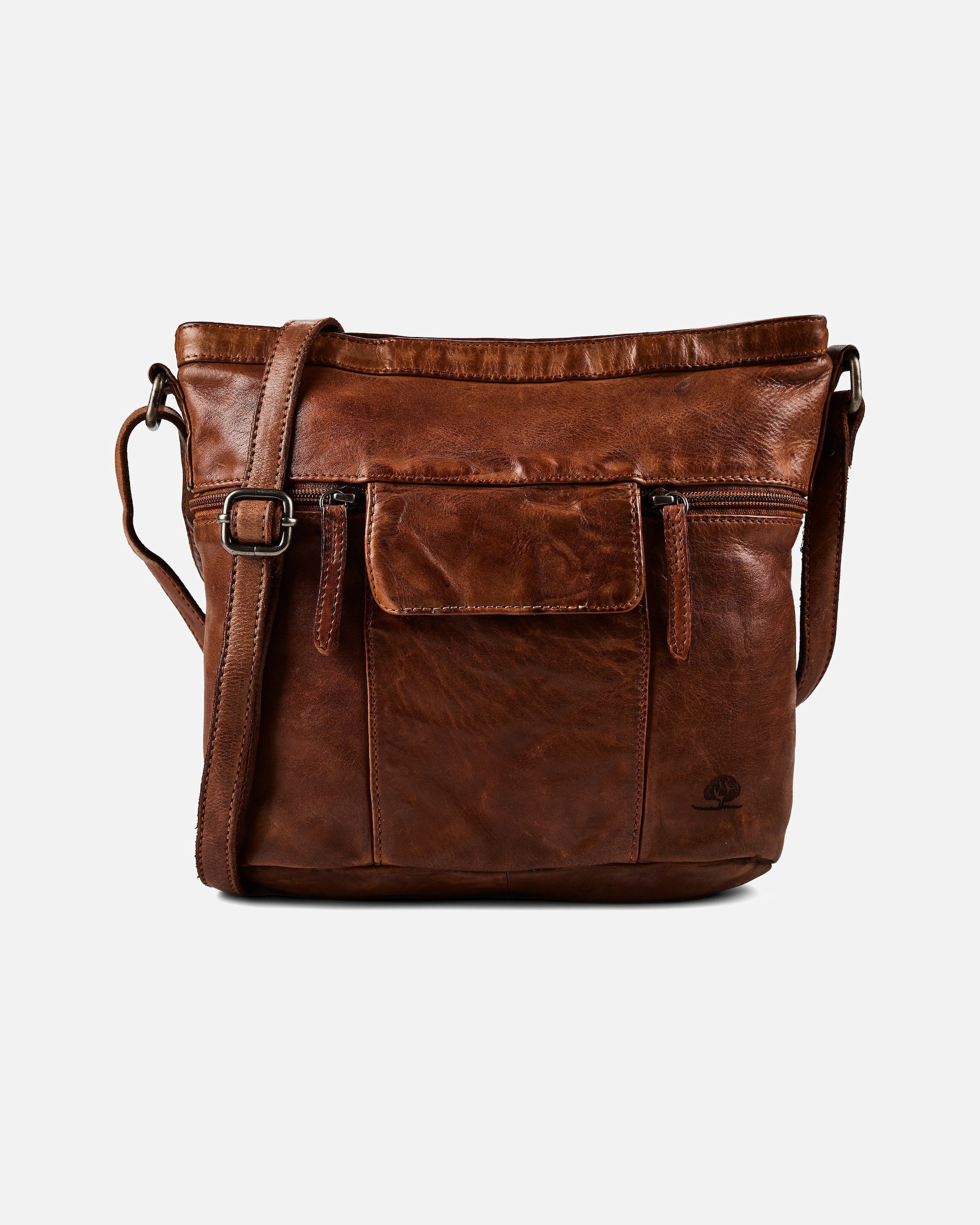 Tasche für Weiblich Greenburry Torro Lavado Umhängetasche nut
