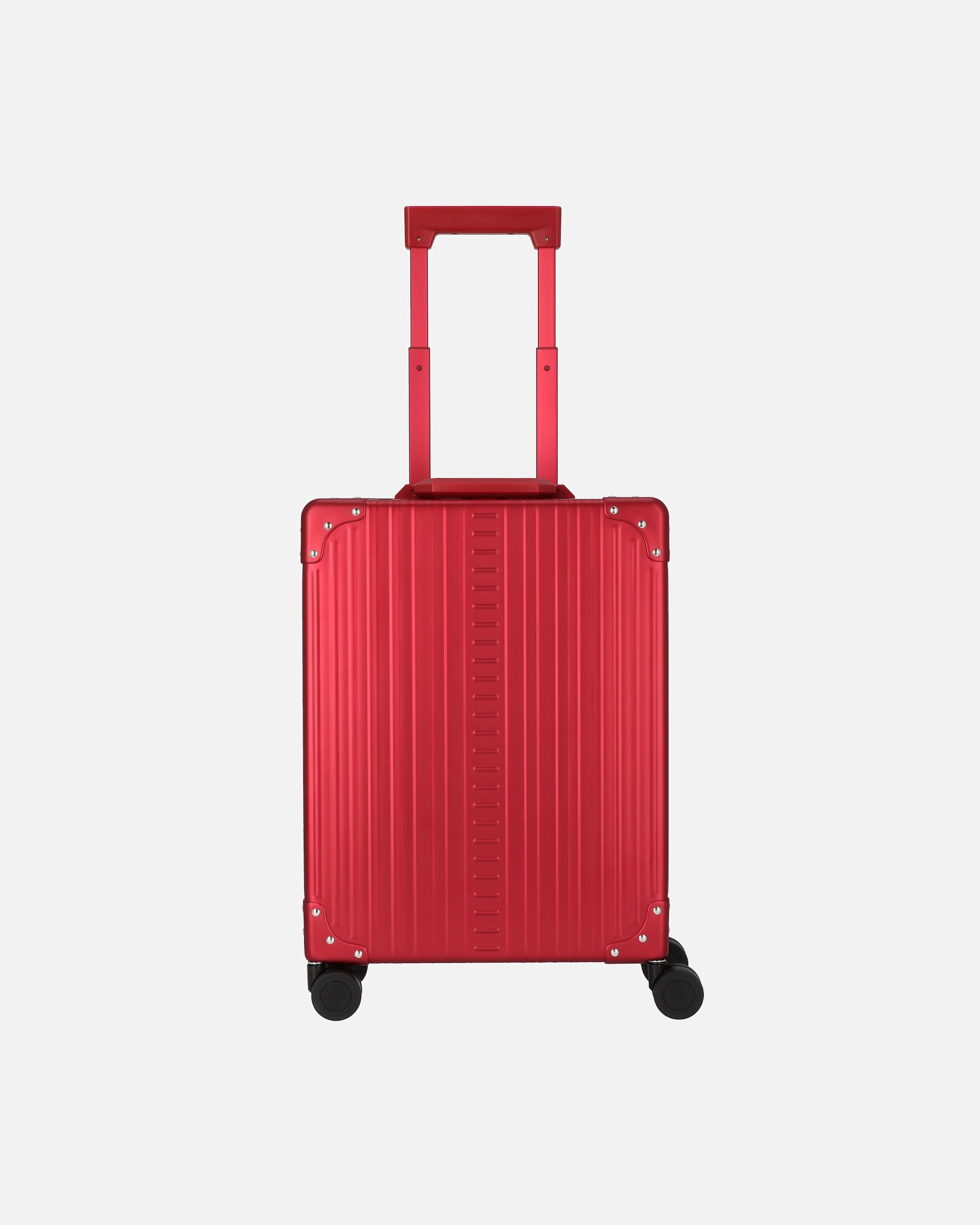 Handgepäckkoffer für Männlich Aleon Business 4-Rollen Businesstrolley 55 cm ruby