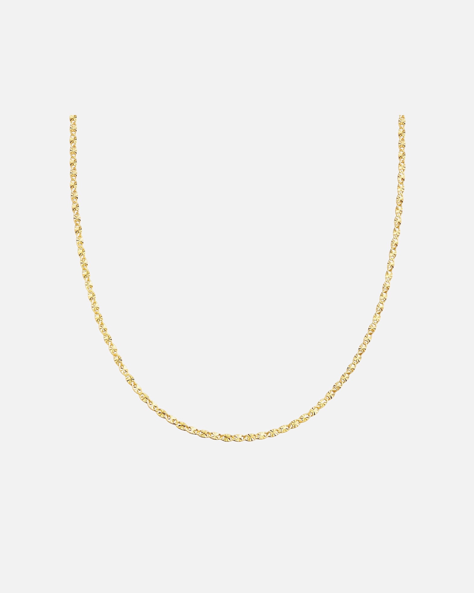 Collier for FemmeCollier en Argent Sterling en or jaune40,0 cm Basiskette + 5,0 cm Verlängerung