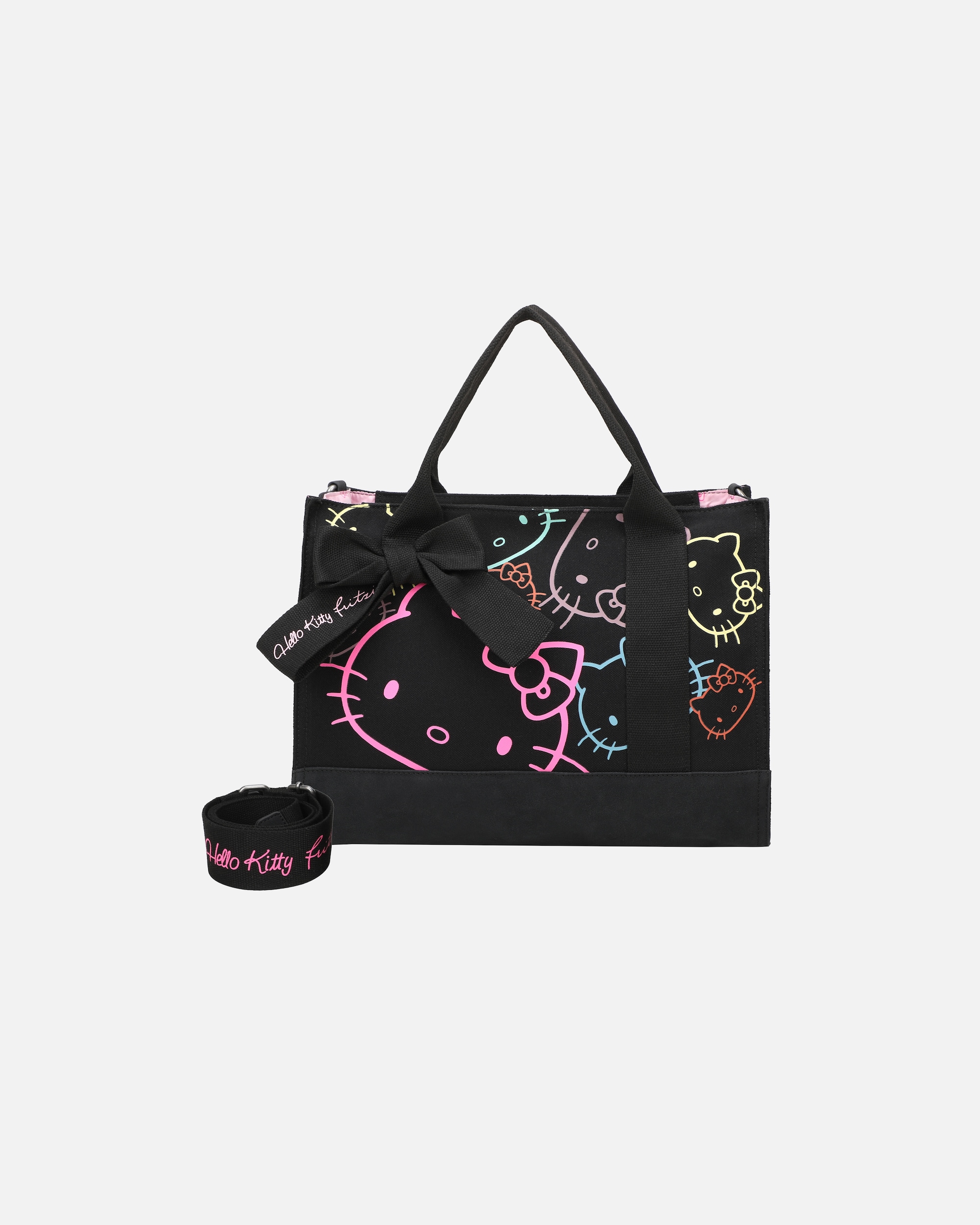 Handtasche für Weiblich Fritzi aus Preußen Hello Kitty fritzi Shopper schwarz