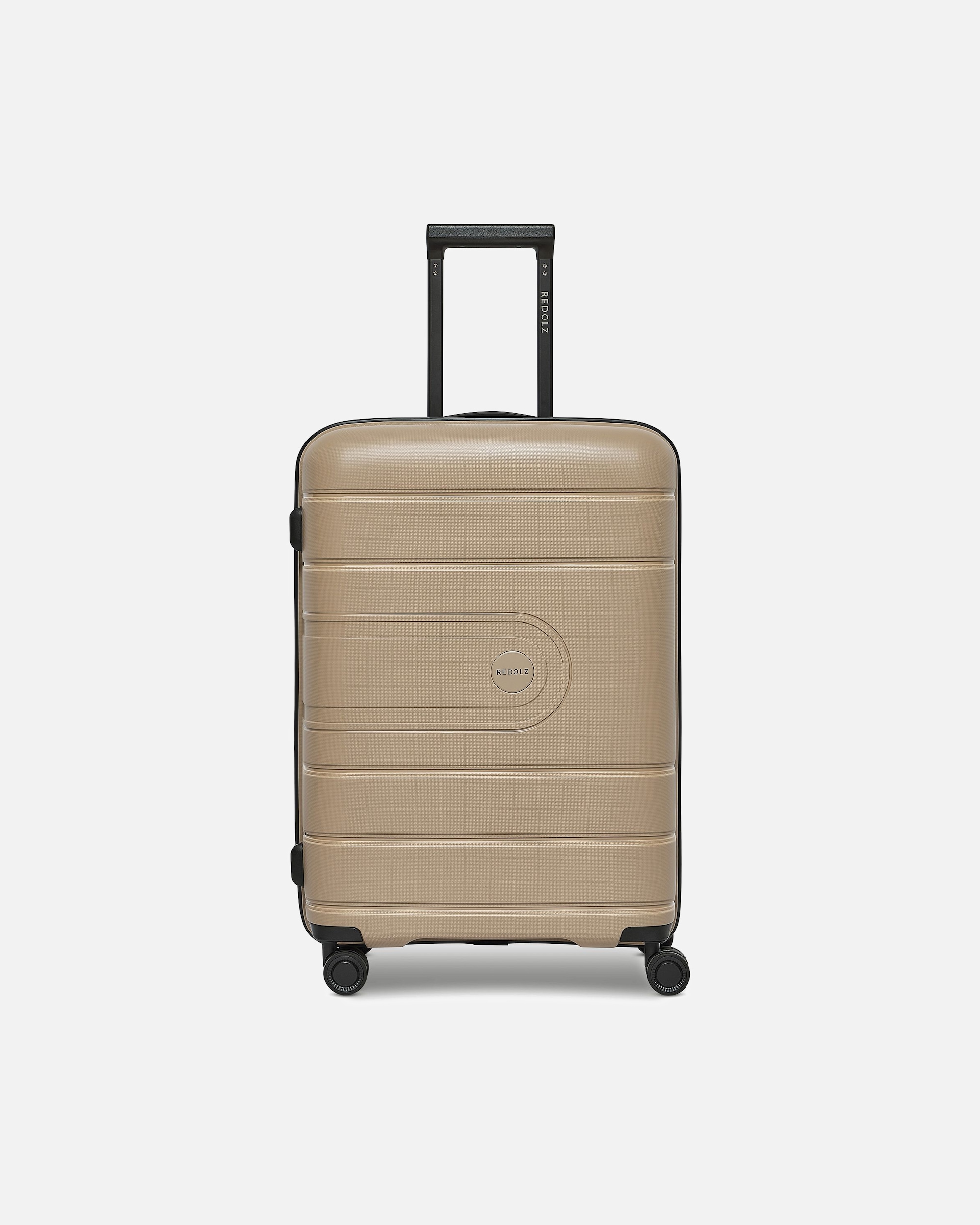 Valise trolley for HommeEssentials 11 4 roues valise cabine 66 cm avec soufflet d'extensionbeige