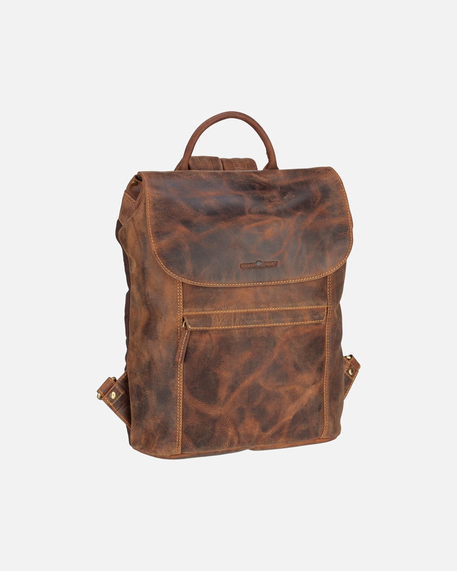 Rucksack für Unisex Greenburry Vintage Daypack brown