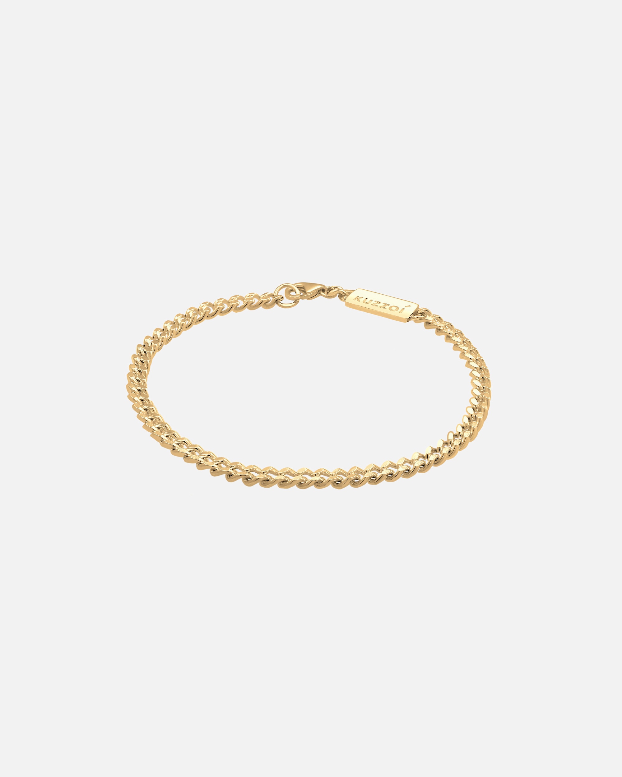 Bracelet for HommeKUZZOIChaîne de Réservoirs Massif Trend Bracelet Homme - (925/1000) Argent19