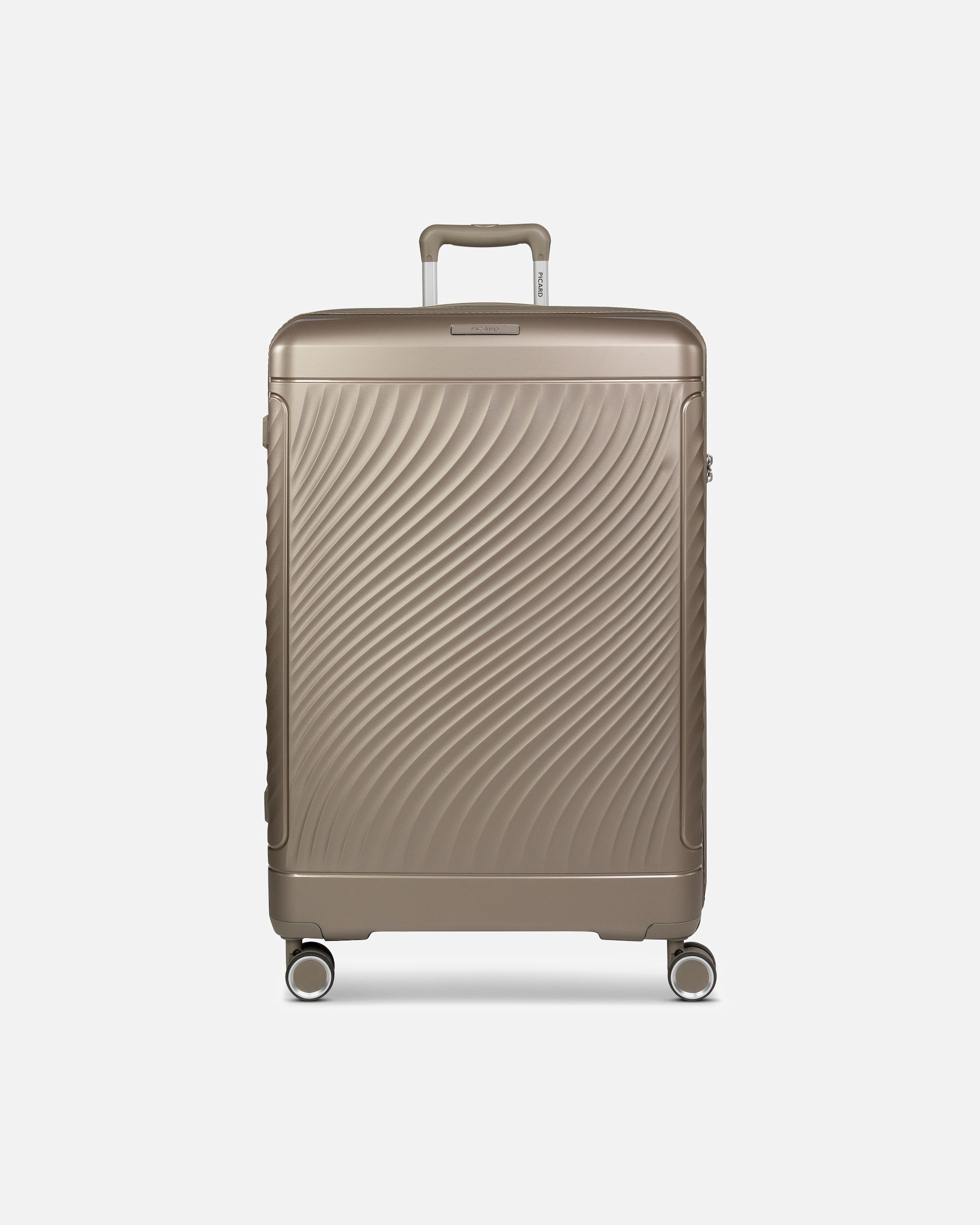Valise trolley for HommePicardVienna 4 roulettes Trolley L 74 cmchampagner