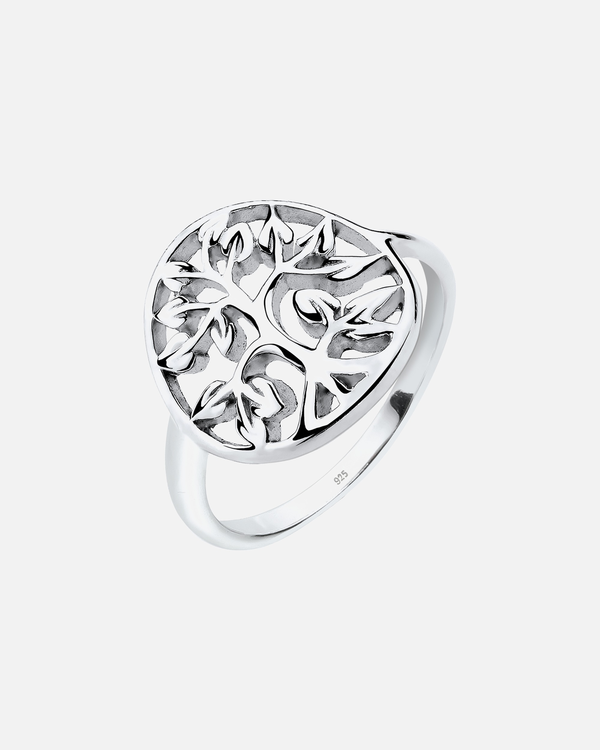 Bague for FemmeElliFemmes Symbole Arbre de Vie Floral en Argent Sterling 92556