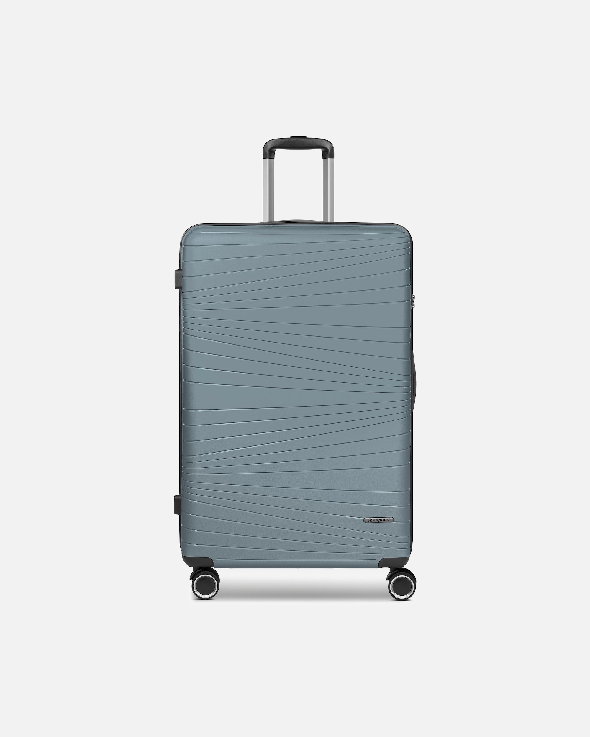 Trolley für Männlich Franky Dallas 3.0 4 Rollen Trolley L 75 cm grey