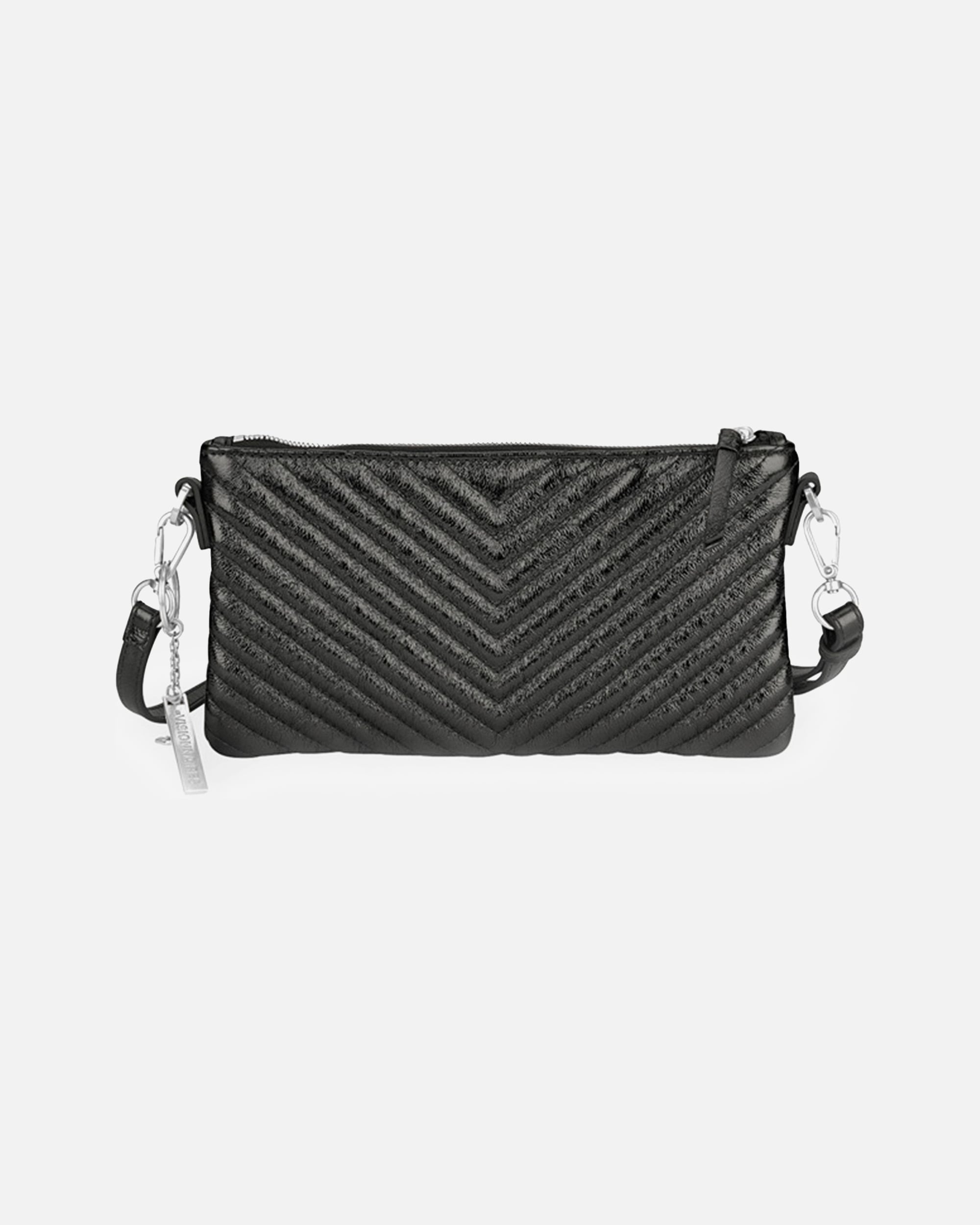 Sac for FemmeLES VISIONNAIRESDefault Brand LineAlice Pochette femmeblack metallic