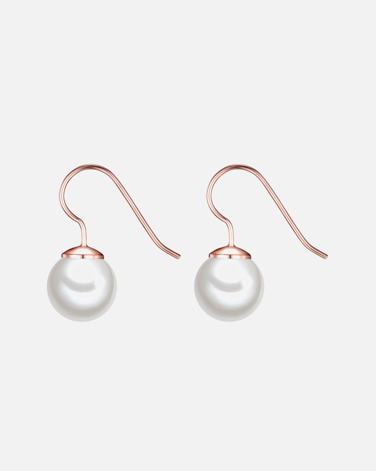 Boucle d'oreilles for FemmeLulu & JaneBoucles d'oreille en perle Métal Perles organiques en Or rose22,5 mm