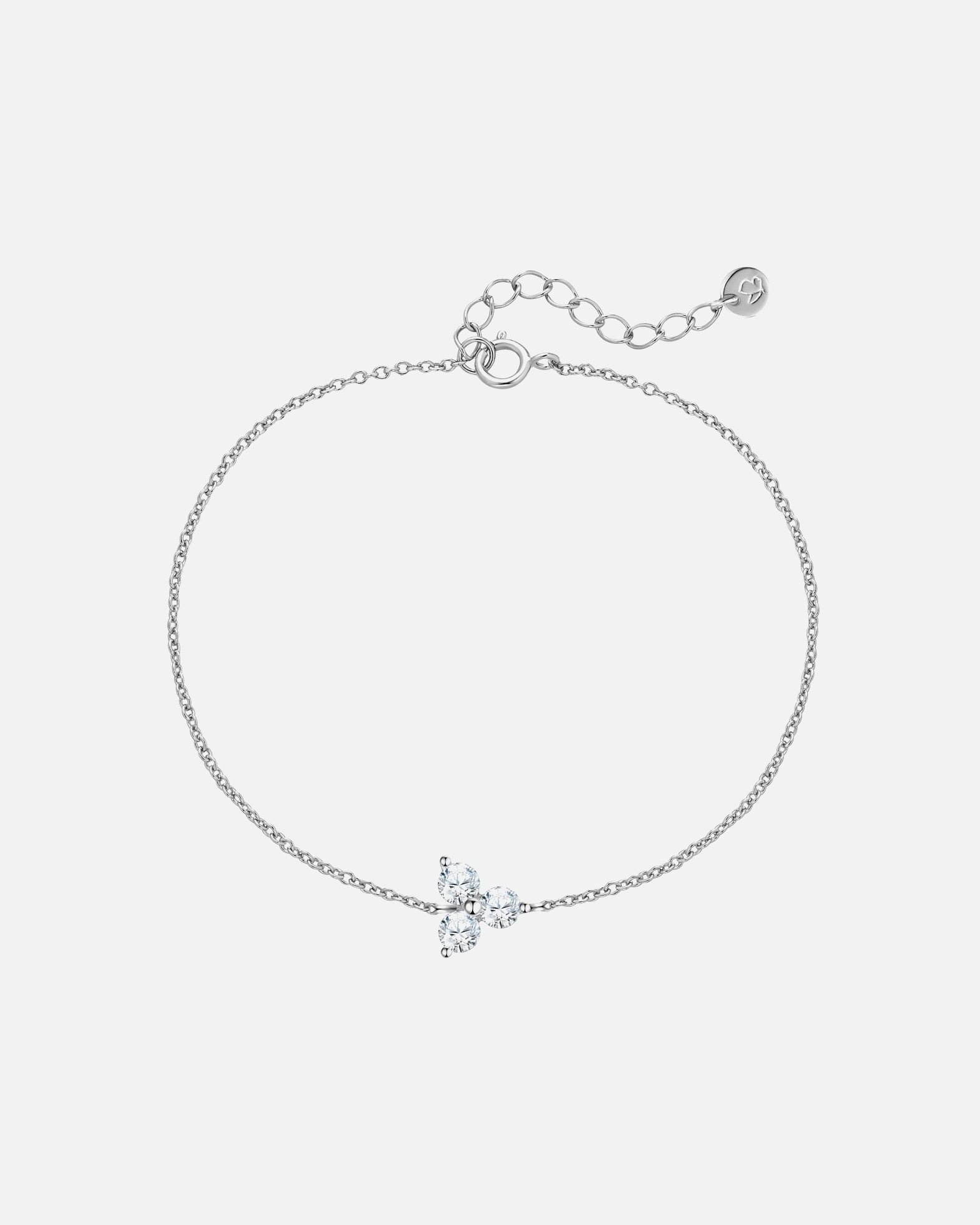 Bracelet for FemmeBracelet en Argent sterling en Argent17,0 cm Basislänge + 3,0 cm Verlängerung