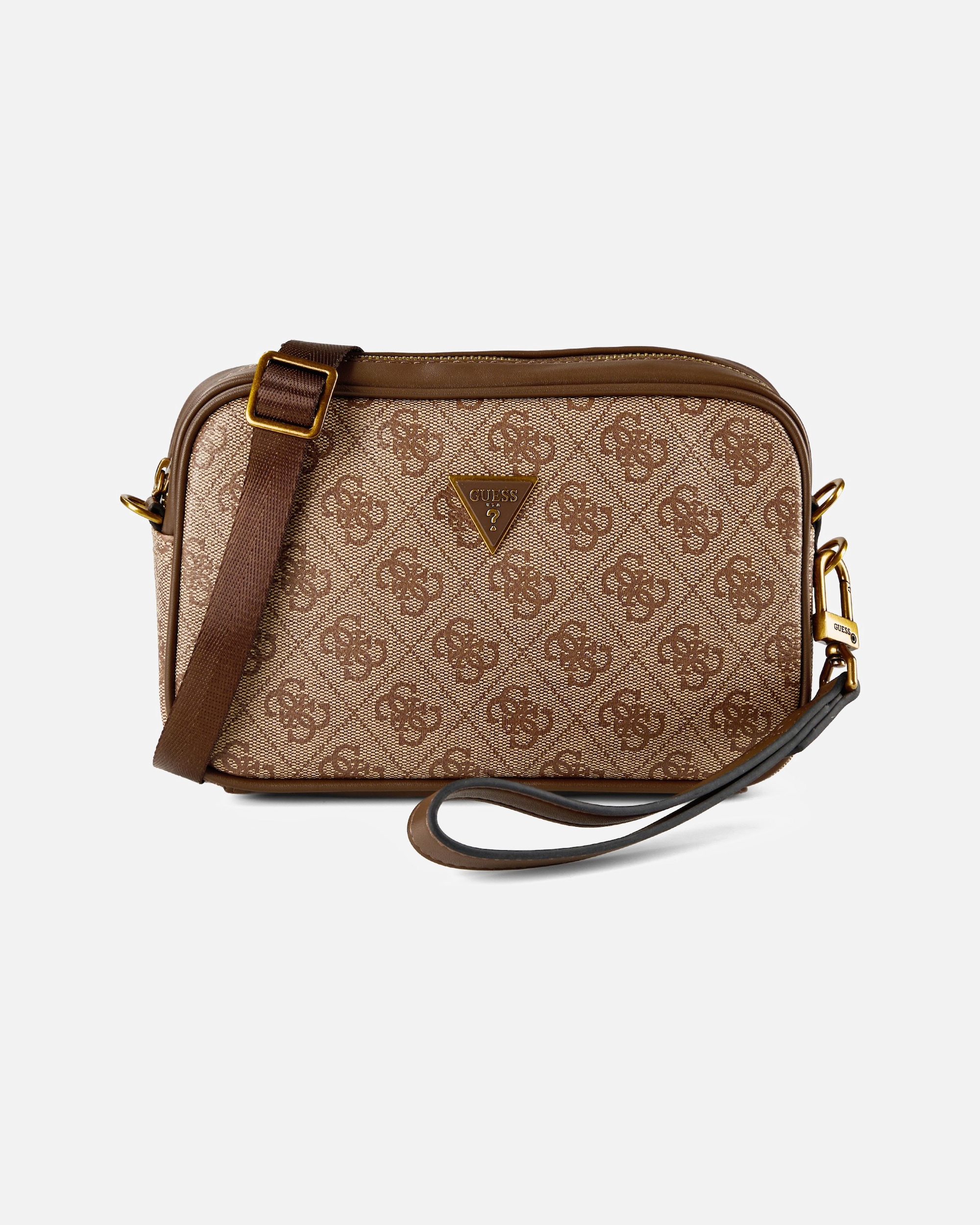 Sac for HommeGUESSMilano Sacoche pour hommesbeige-brown