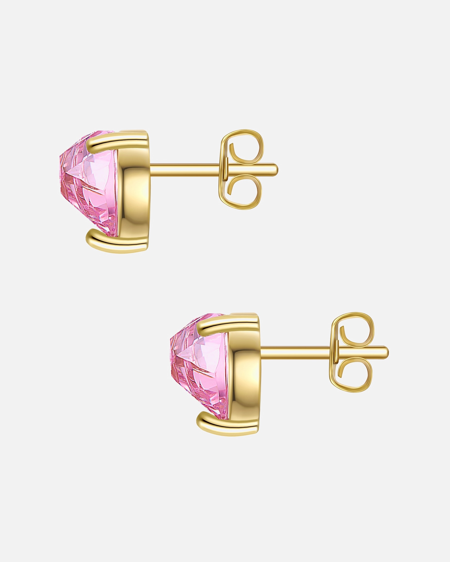 Boucle d'oreilles for FemmeRafaela DonataBoucles d´oreilles Coeur en Argent sterling en Or jaune8,8 mm