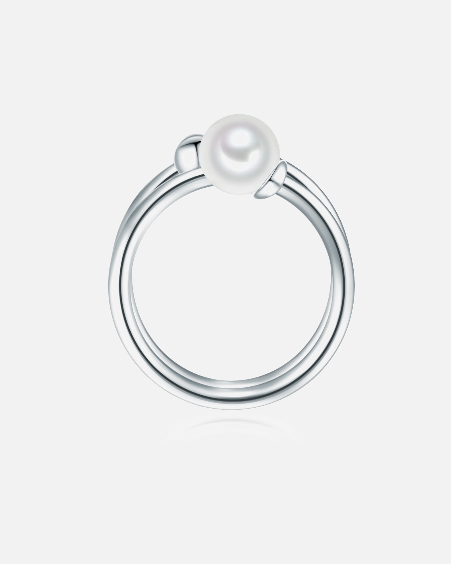 Bague for FemmeLulu & JaneBague Argent sterling Perle de culture d'eau douce en Argent52