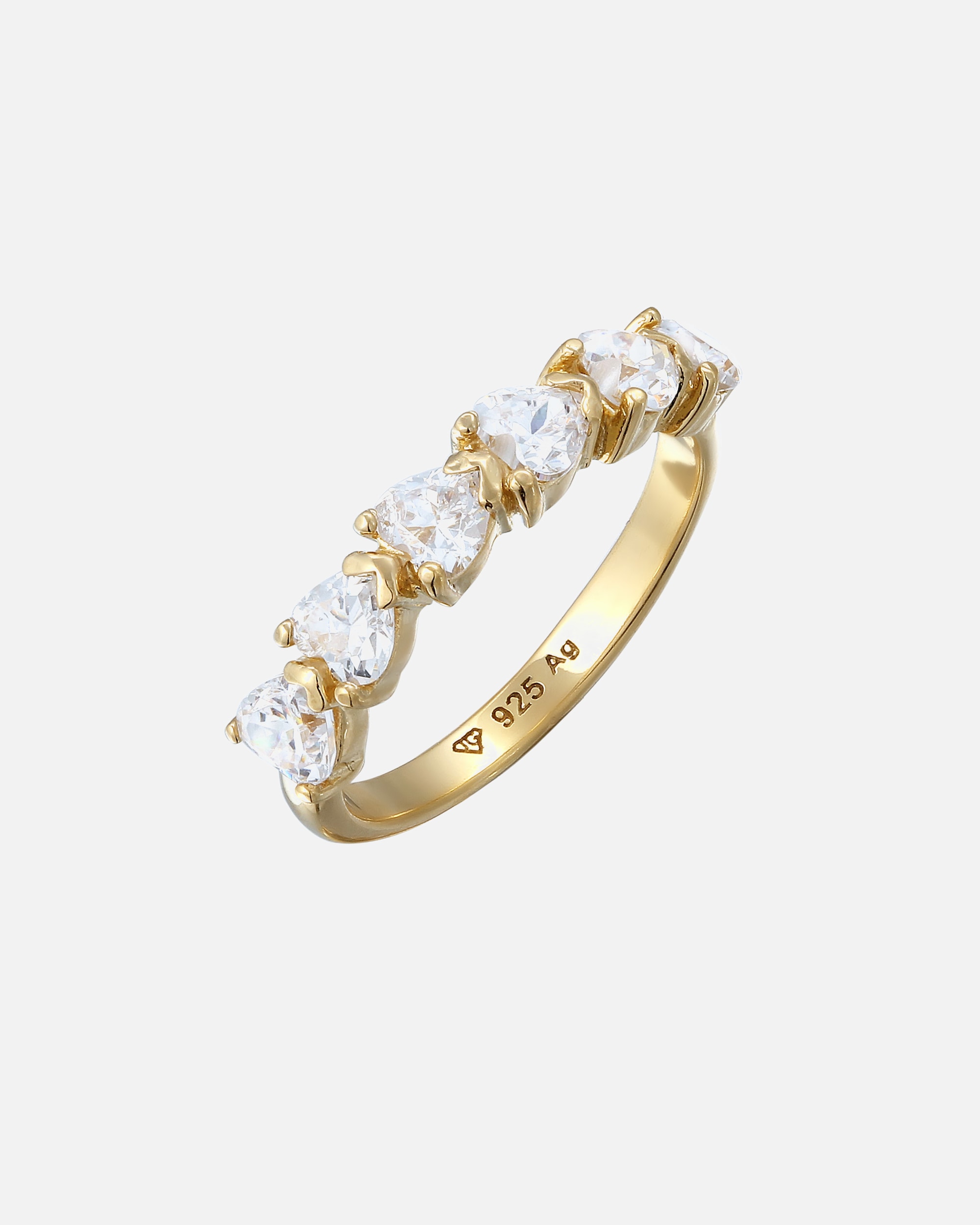 Bague for FemmeElliBague avec Pierres Femmes Coeur Zirconia Blanc Argent Sterling 925 Saint Valentin54