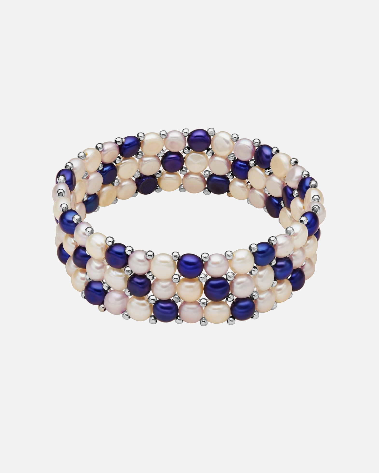 Bracelet for FemmeLulu & JaneBracelet Laiton Perle de culture d'eau douce en Argent19,0 cm